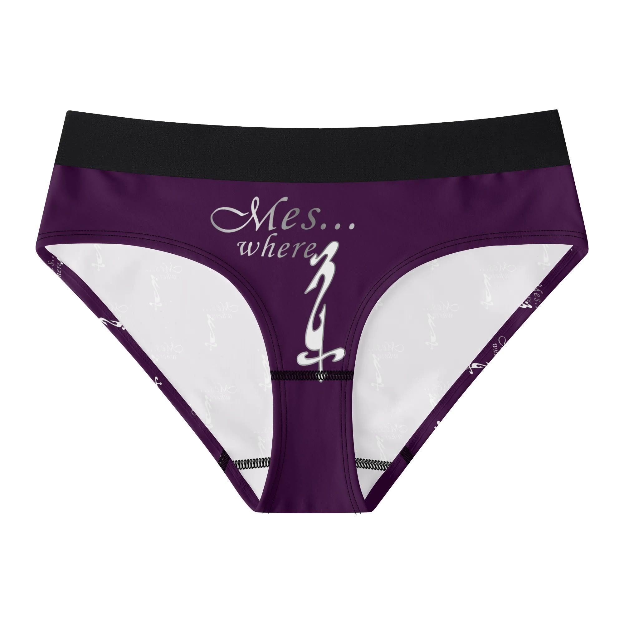 Womens All Over Print Ladies Panty - MES...Where