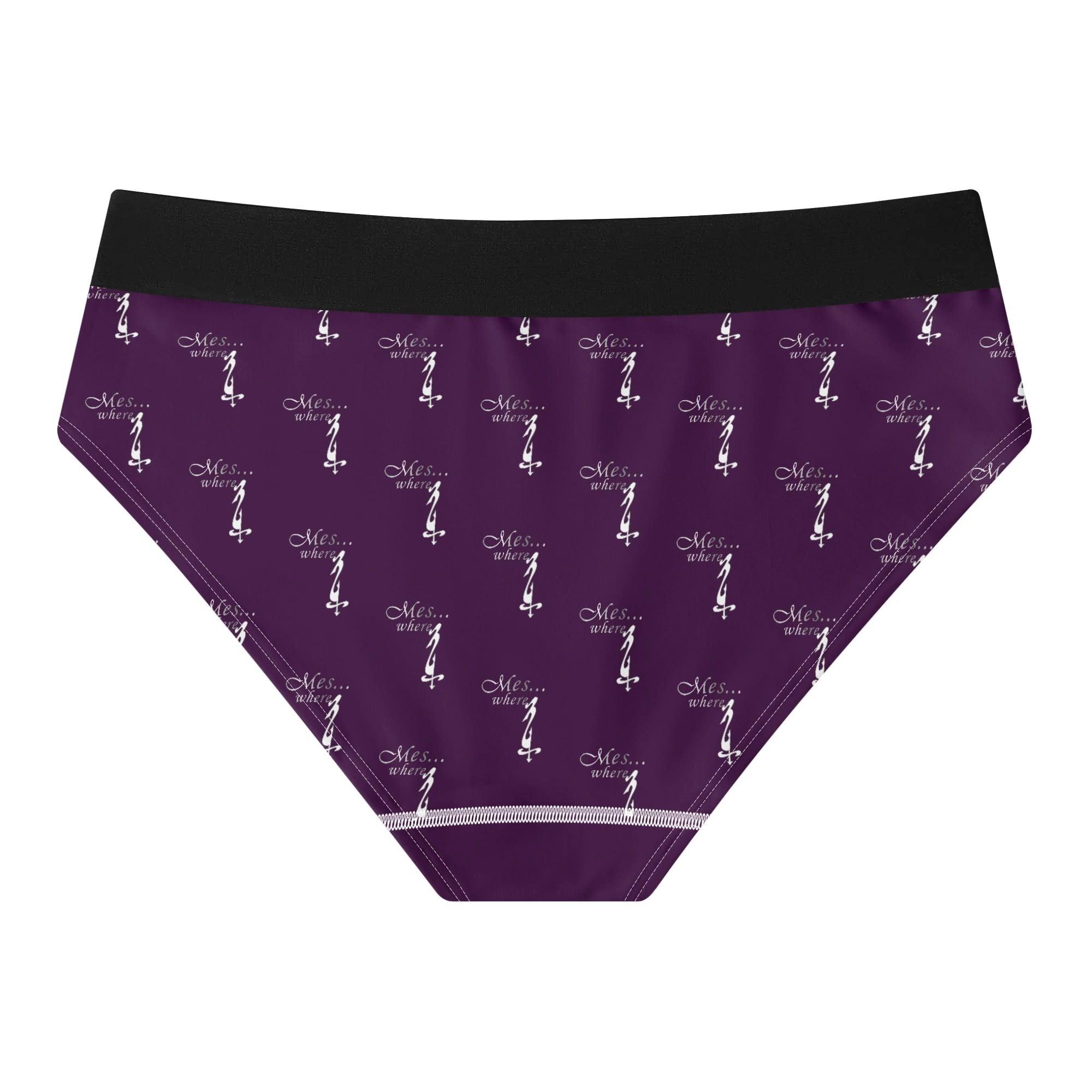 Womens All Over Print Ladies Panty - MES...Where