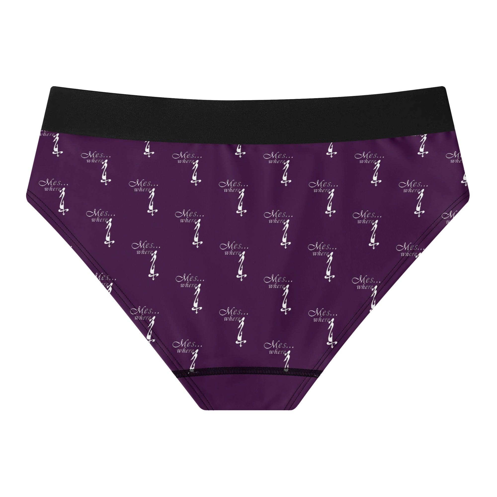 Womens All Over Print Ladies Panty - MES...Where