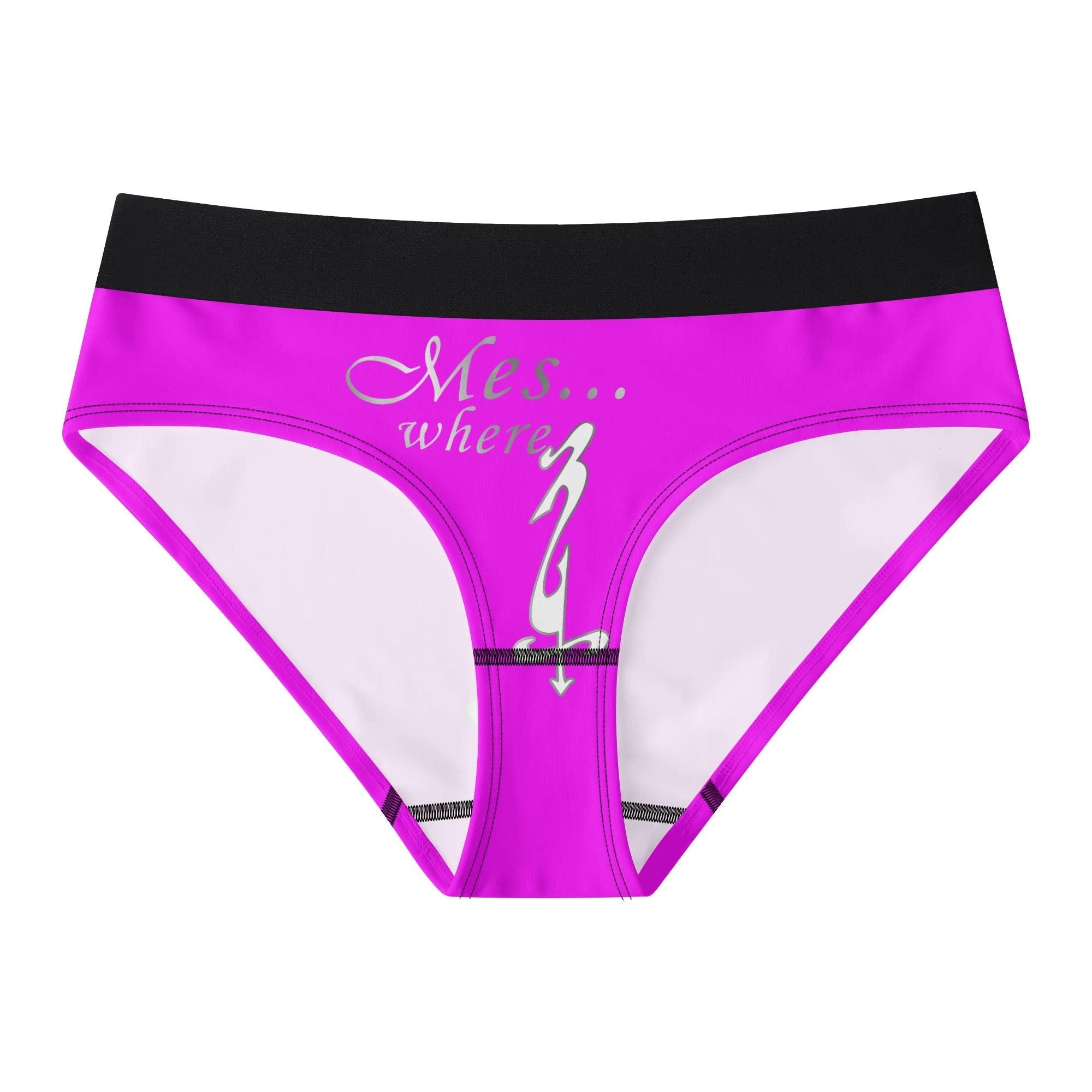 Womens All Over Print Ladies Panty - MES...Where