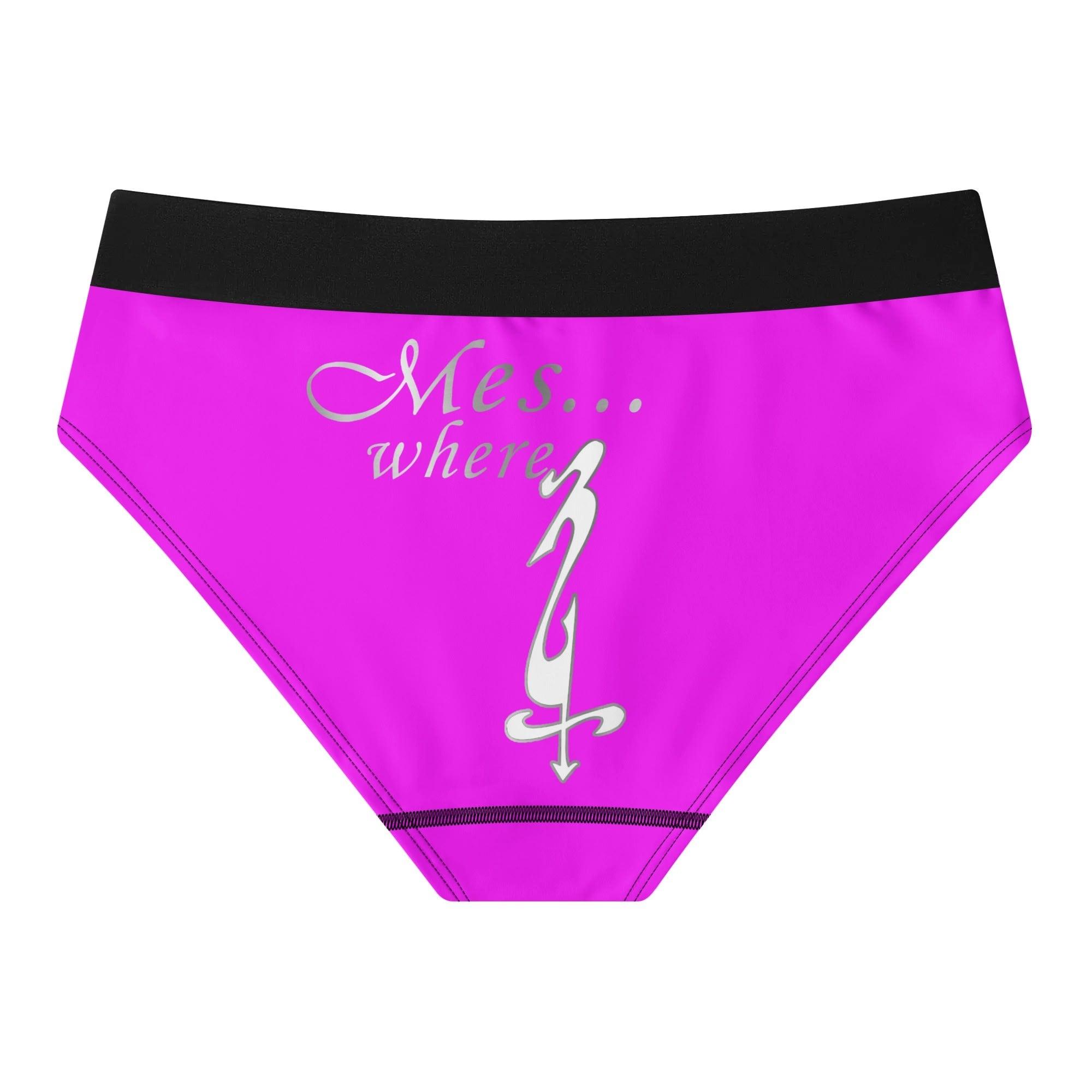 Womens All Over Print Ladies Panty - MES...Where