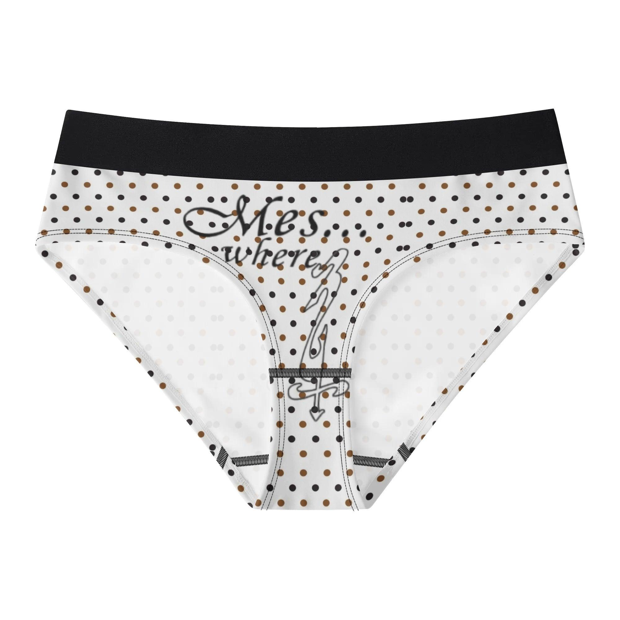 Womens All Over Print Ladies Panty - MES...Where