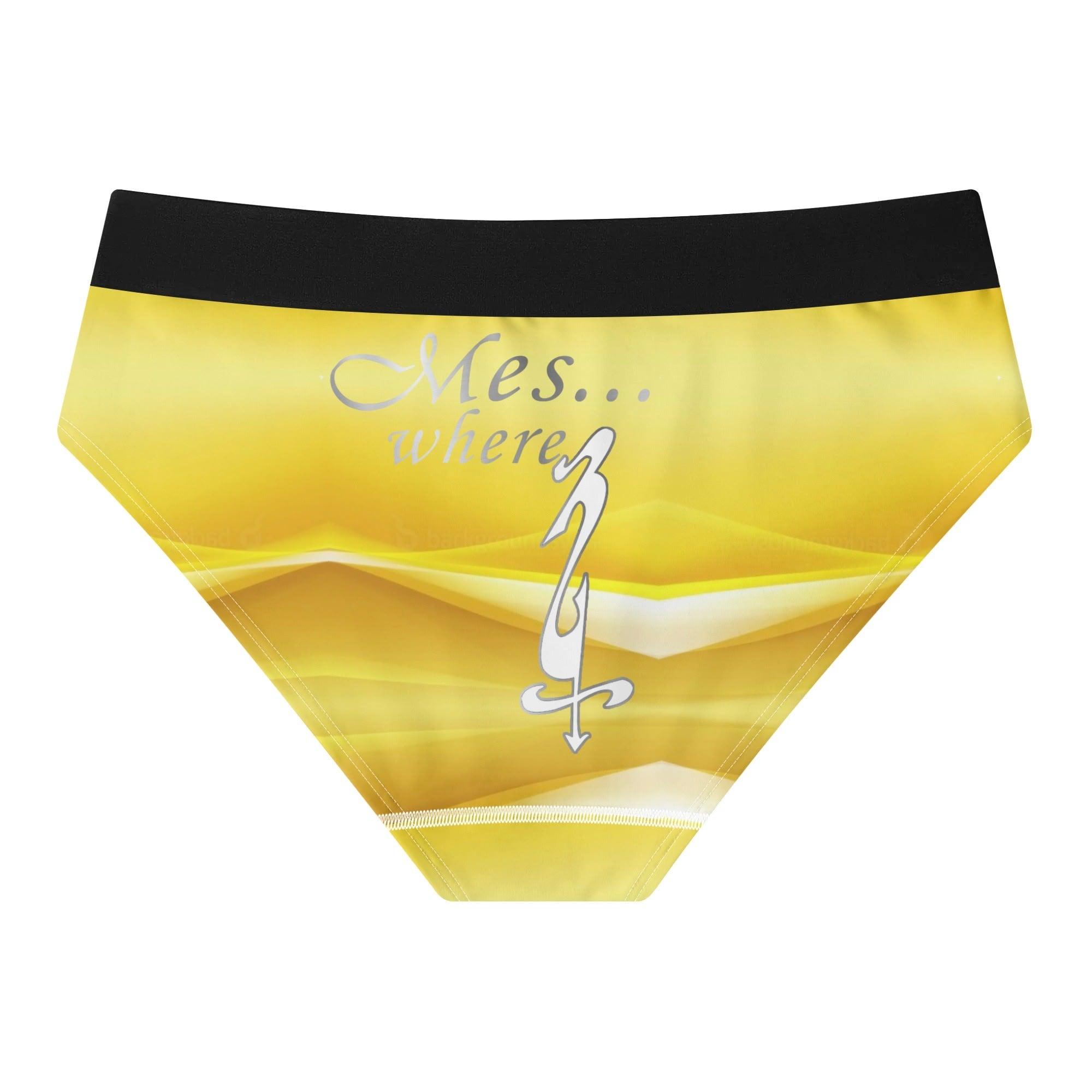 Womens All Over Print Ladies Panty - MES...Where