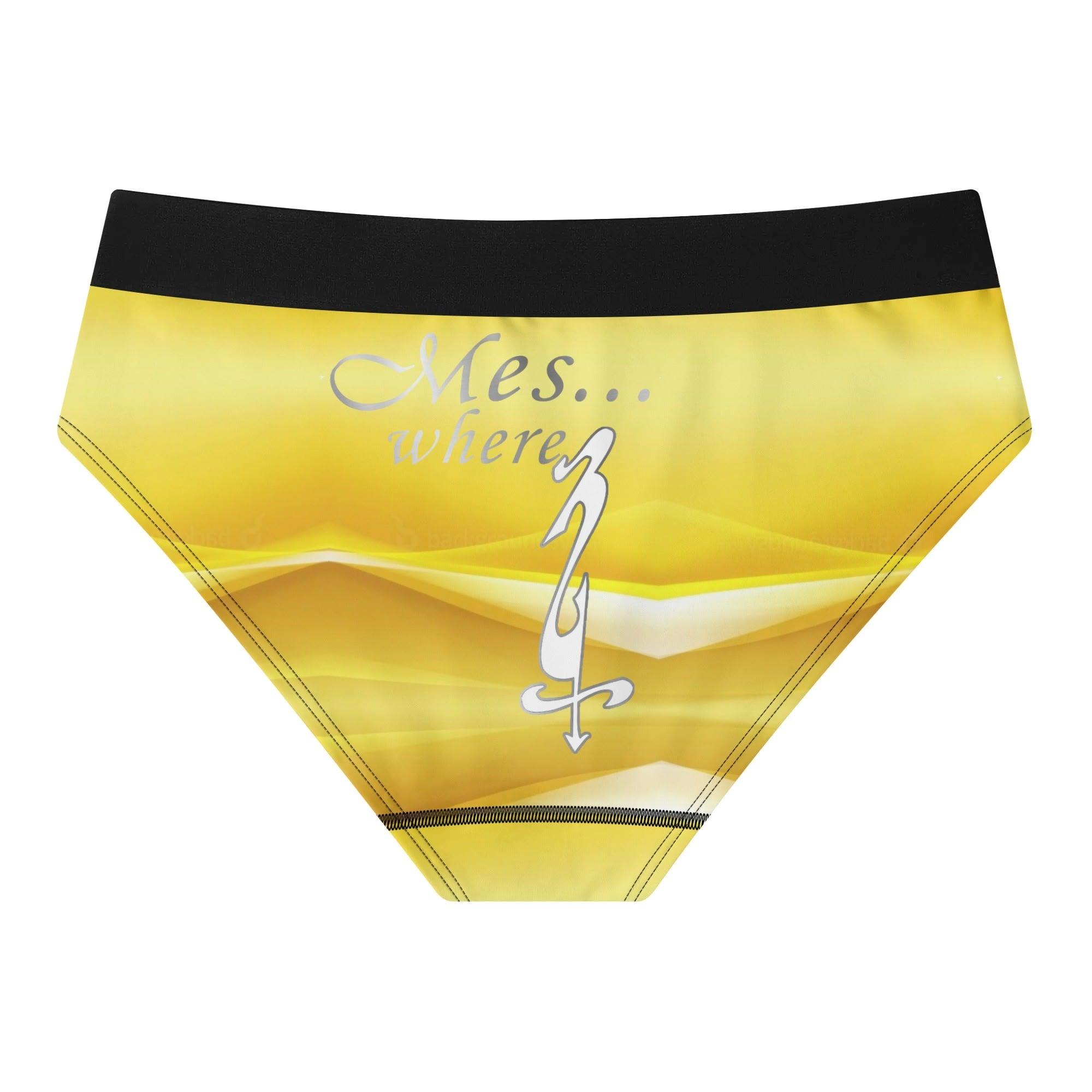 Womens All Over Print Ladies Panty - MES...Where