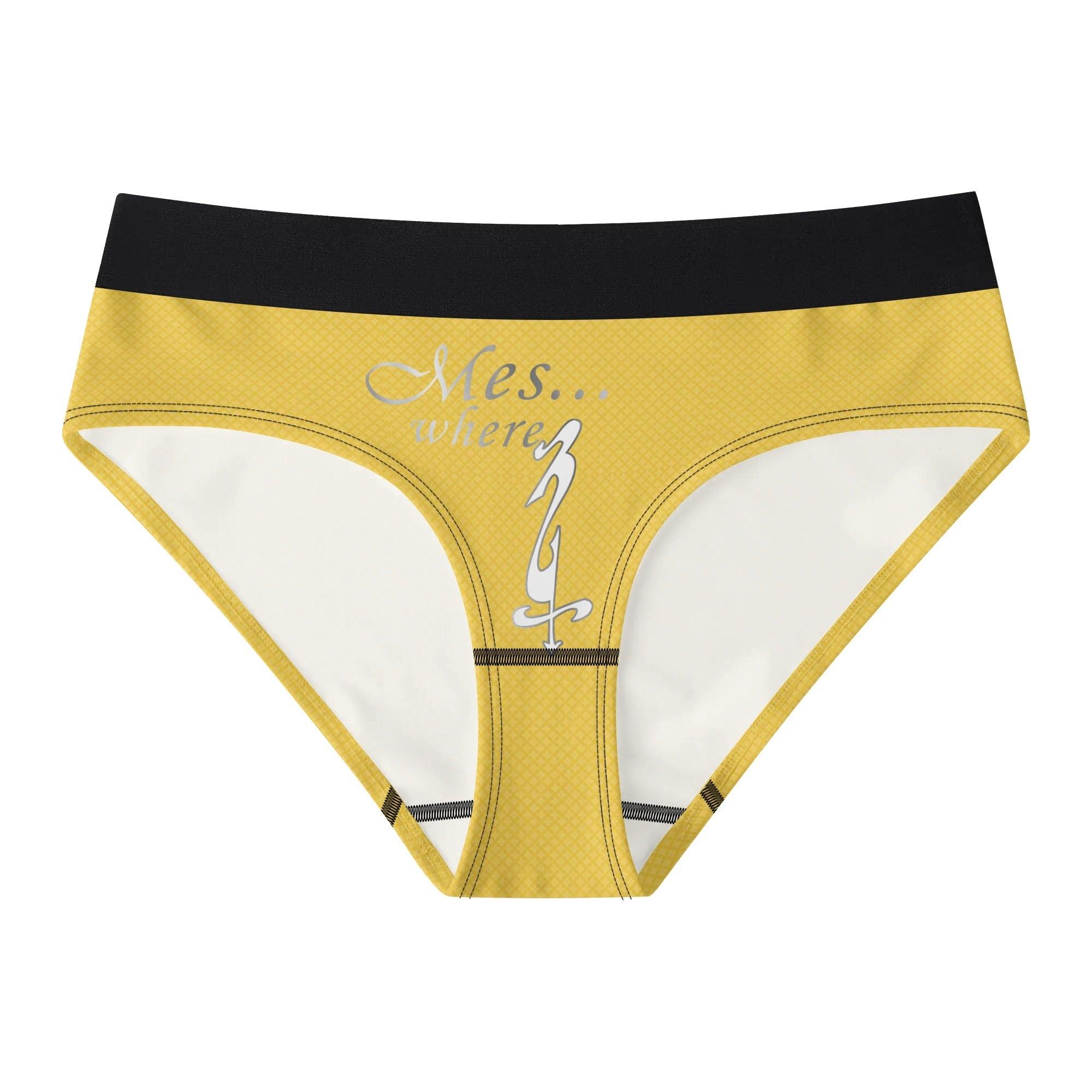 Womens All Over Print Ladies Panty - MES...Where