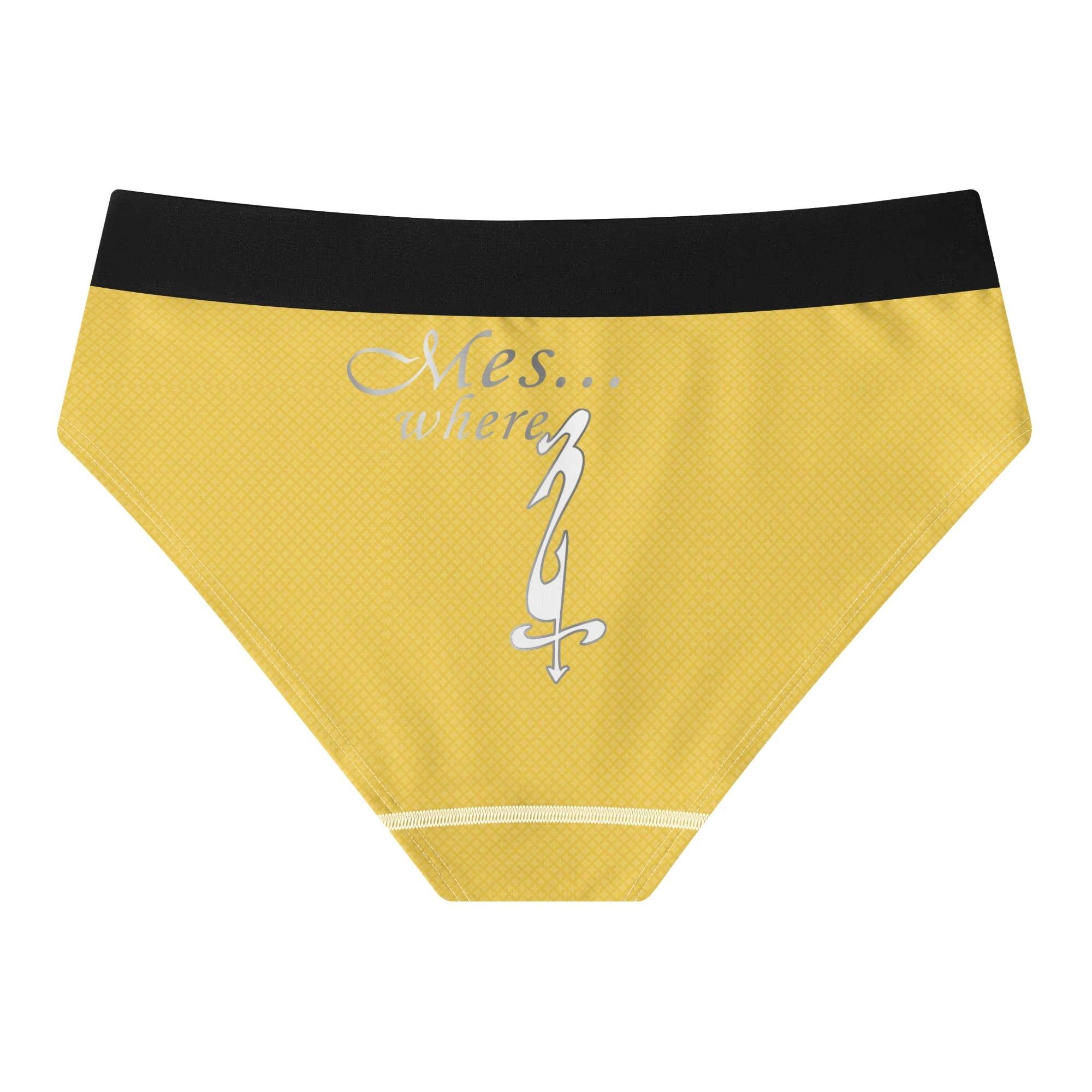 Womens All Over Print Ladies Panty - MES...Where