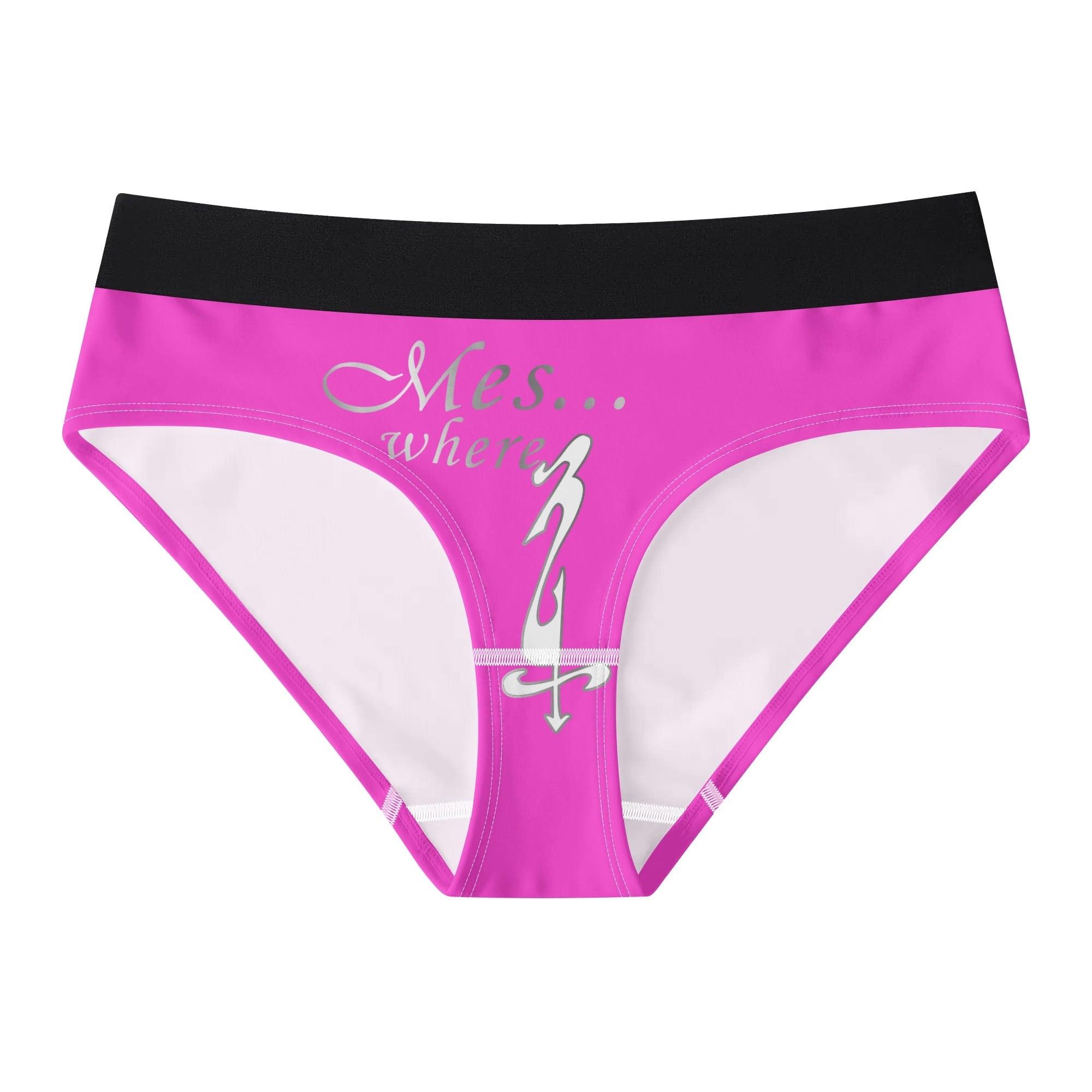 Womens All Over Print Ladies Panty - MES...Where