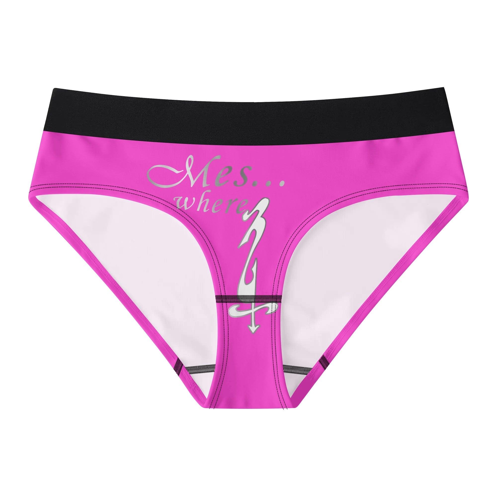 Womens All Over Print Ladies Panty - MES...Where