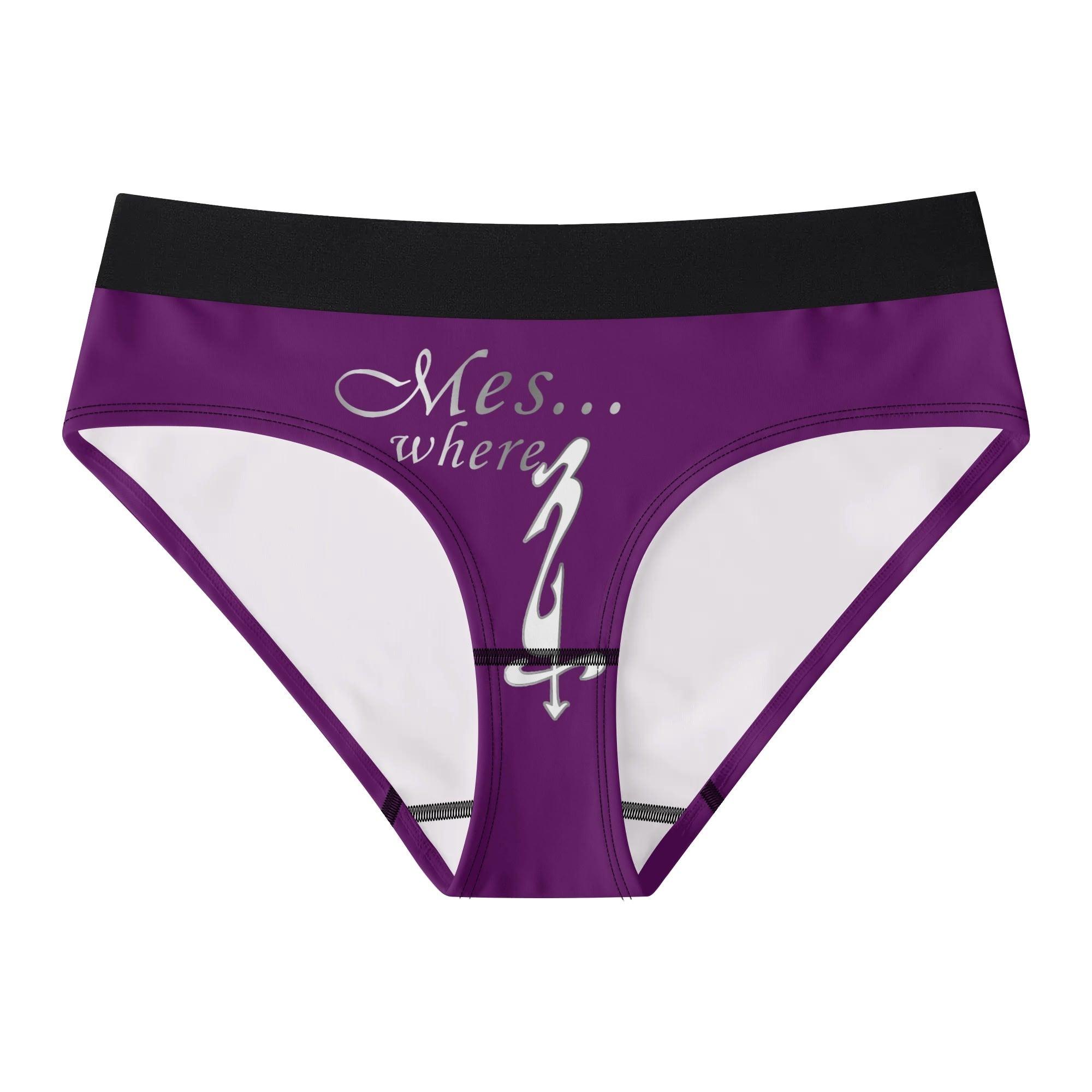 Womens All Over Print Ladies Panty - MES...Where