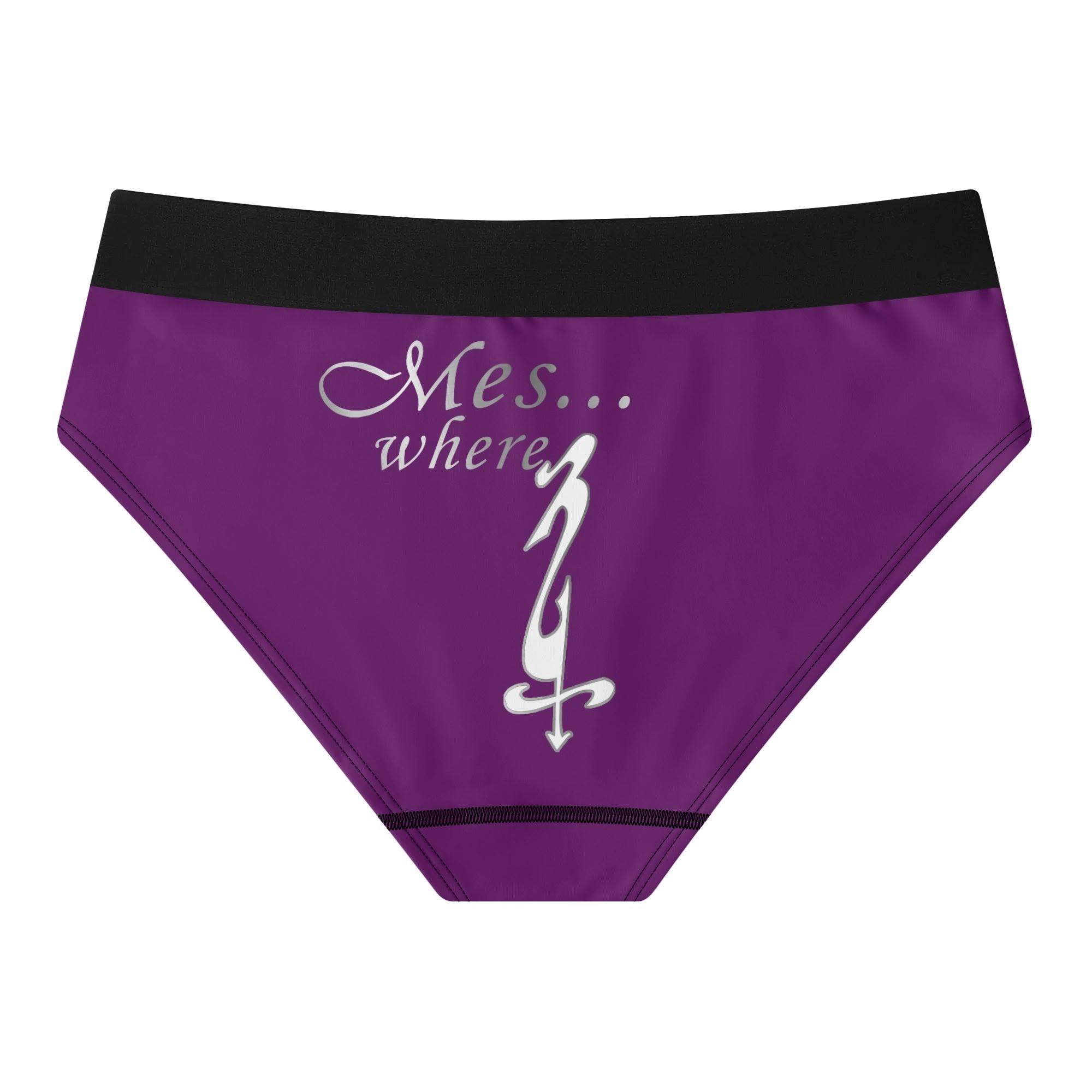 Womens All Over Print Ladies Panty - MES...Where