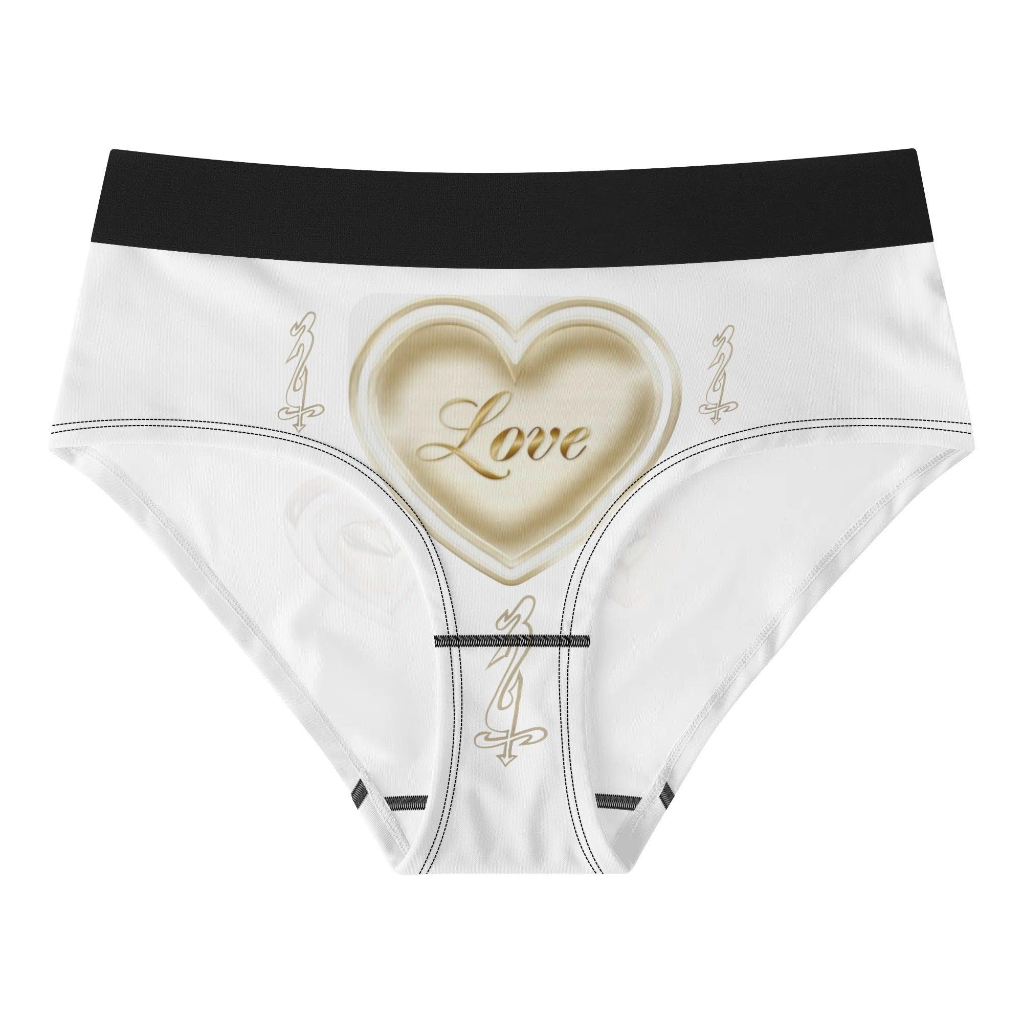 Womens Mid Waisted Briefs - MES...Where