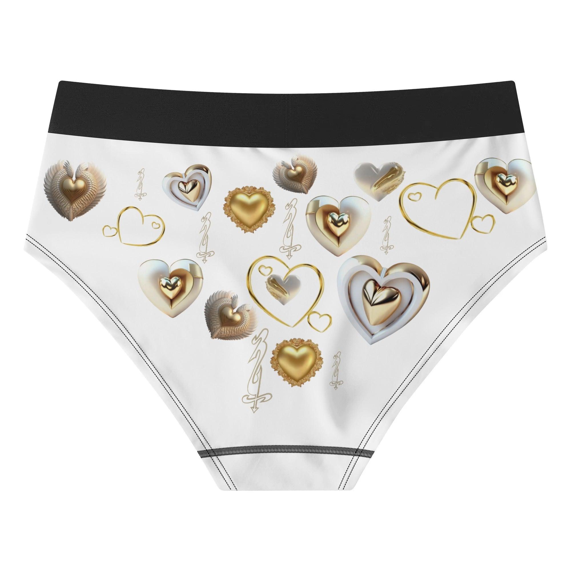Womens Mid Waisted Briefs - MES...Where