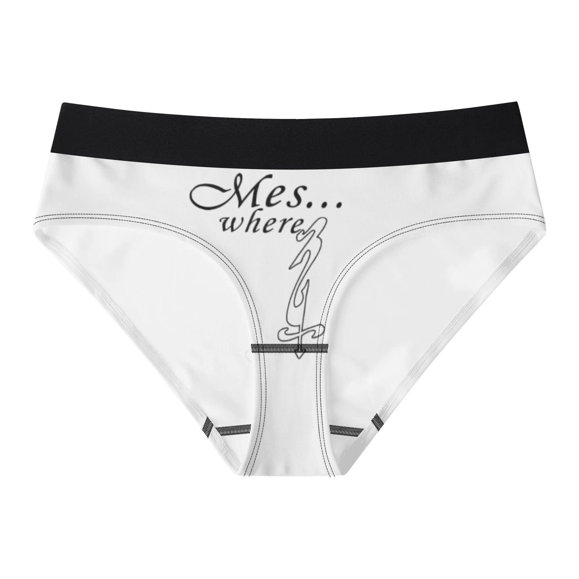 Womens All Over Print Ladies Panty - MES...Where