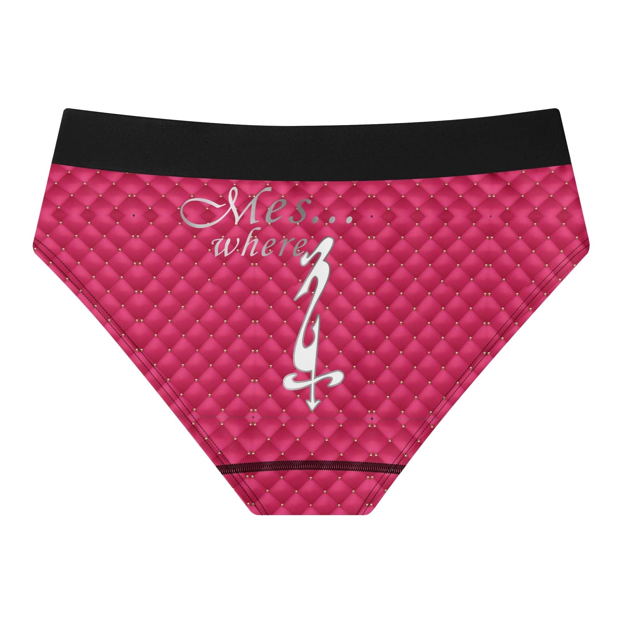Womens All Over Print Ladies Panty - MES...Where