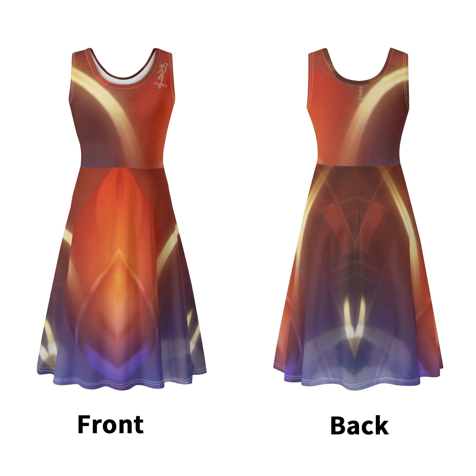 Women's Tank Dress Mini Wrap Round Sleeveless Sundress - MES...Where