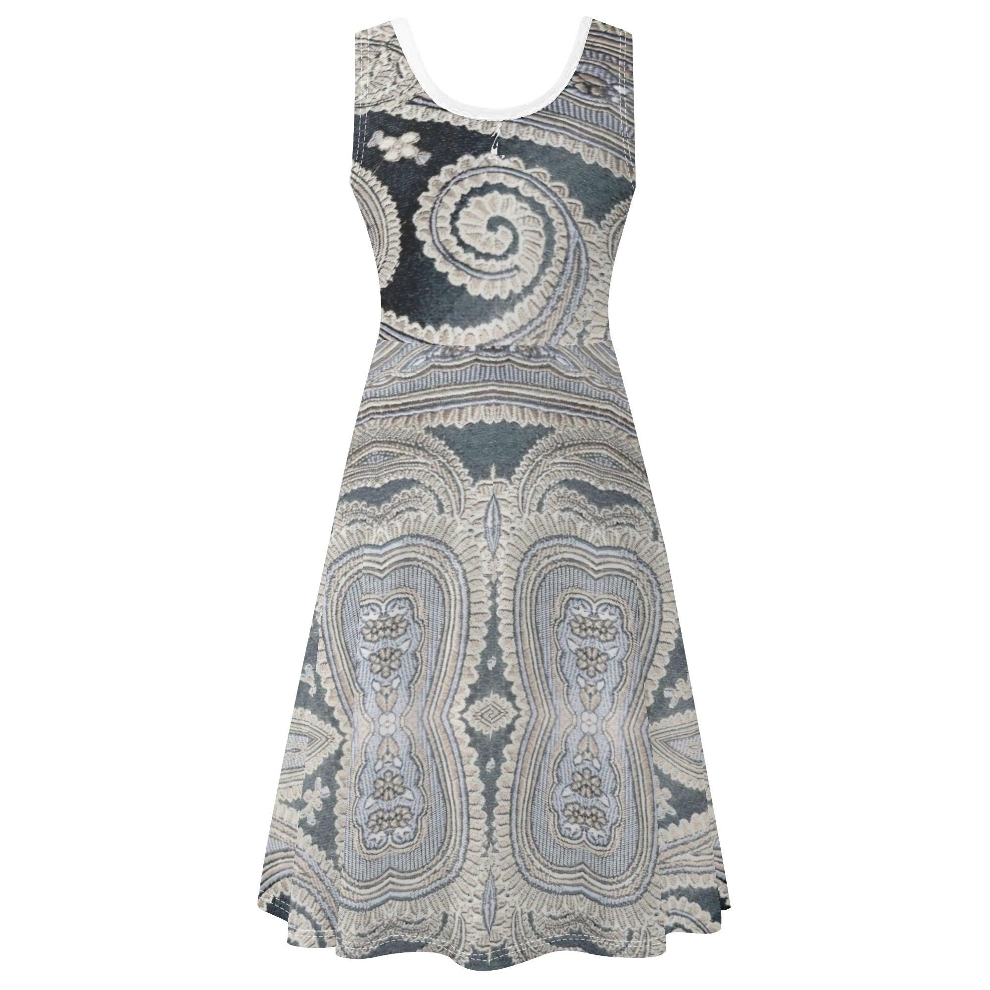 Women's Tank Dress Mini Wrap Round Sleeveless Sundress - MES...Where