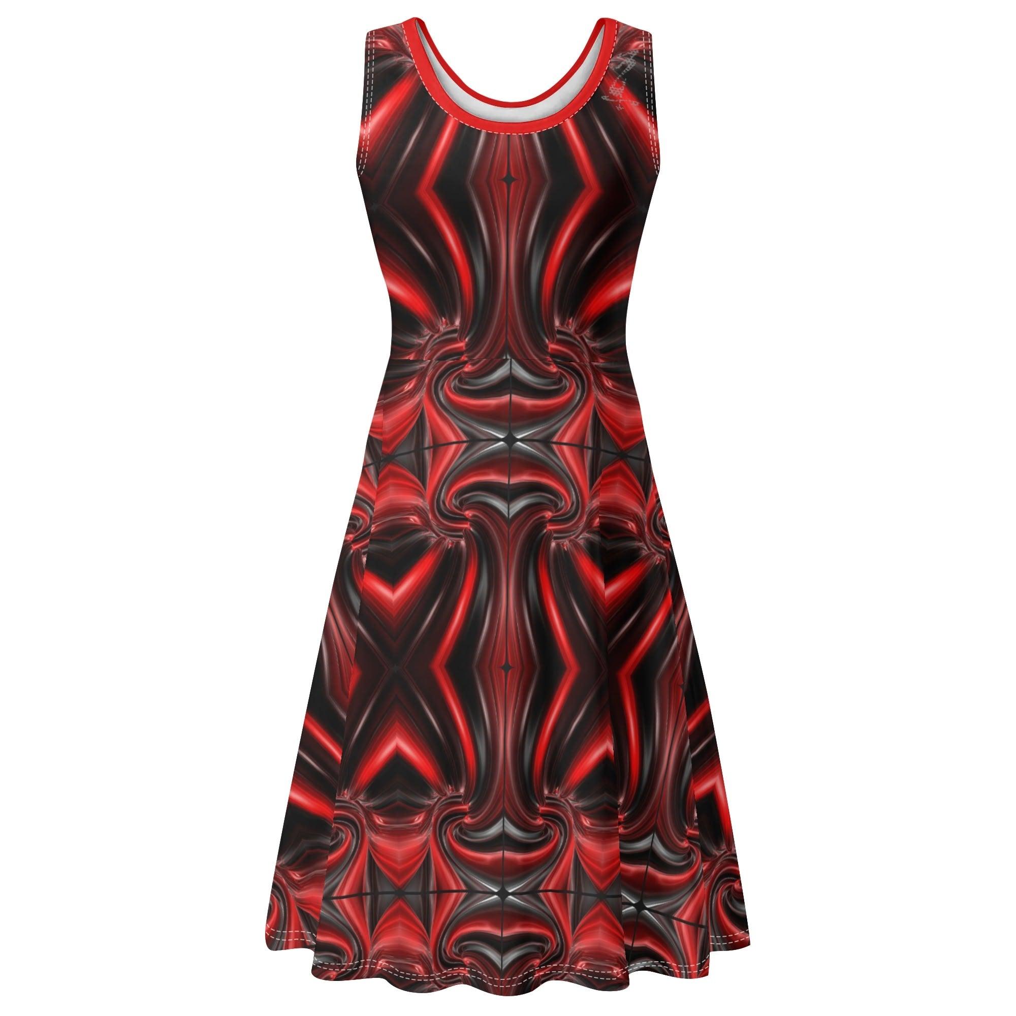 Women's Tank Dress Mini Wrap Round Sleeveless Sundress - MES...Where