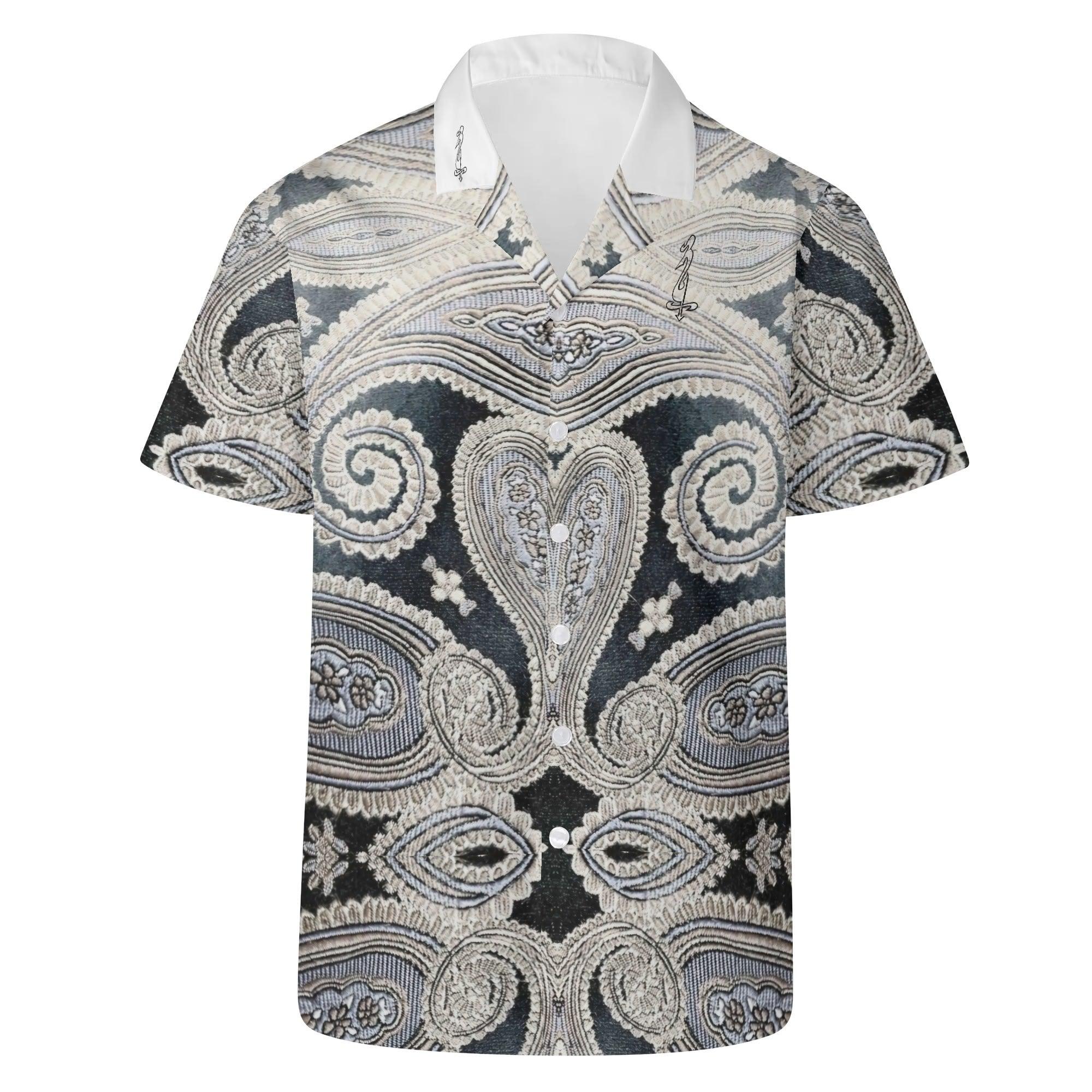 Men's All Over Print Short Sleeve Shirt - MES...Where