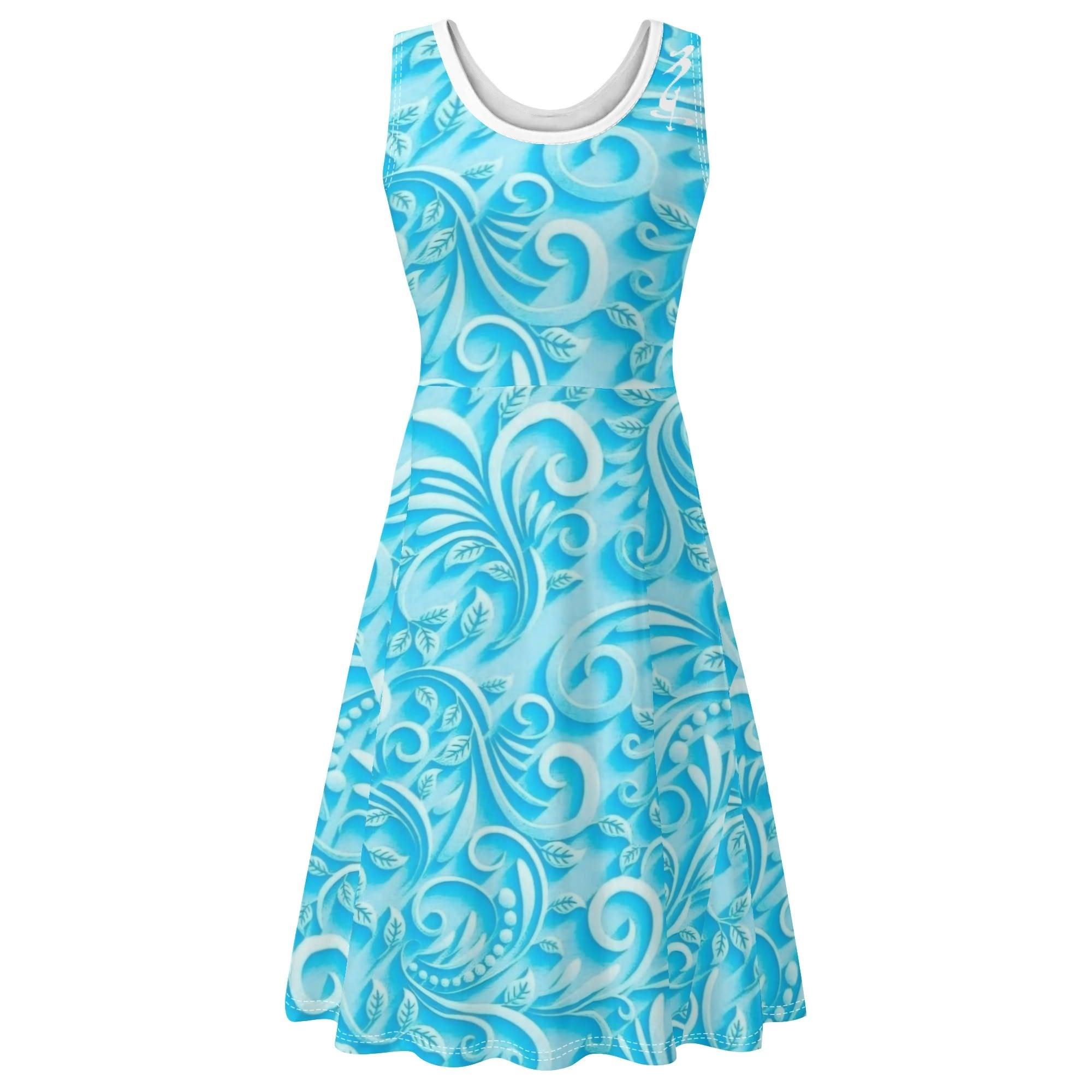 Women's Tank Mini Wrap Round Sleeveless Sundress - MES...Where