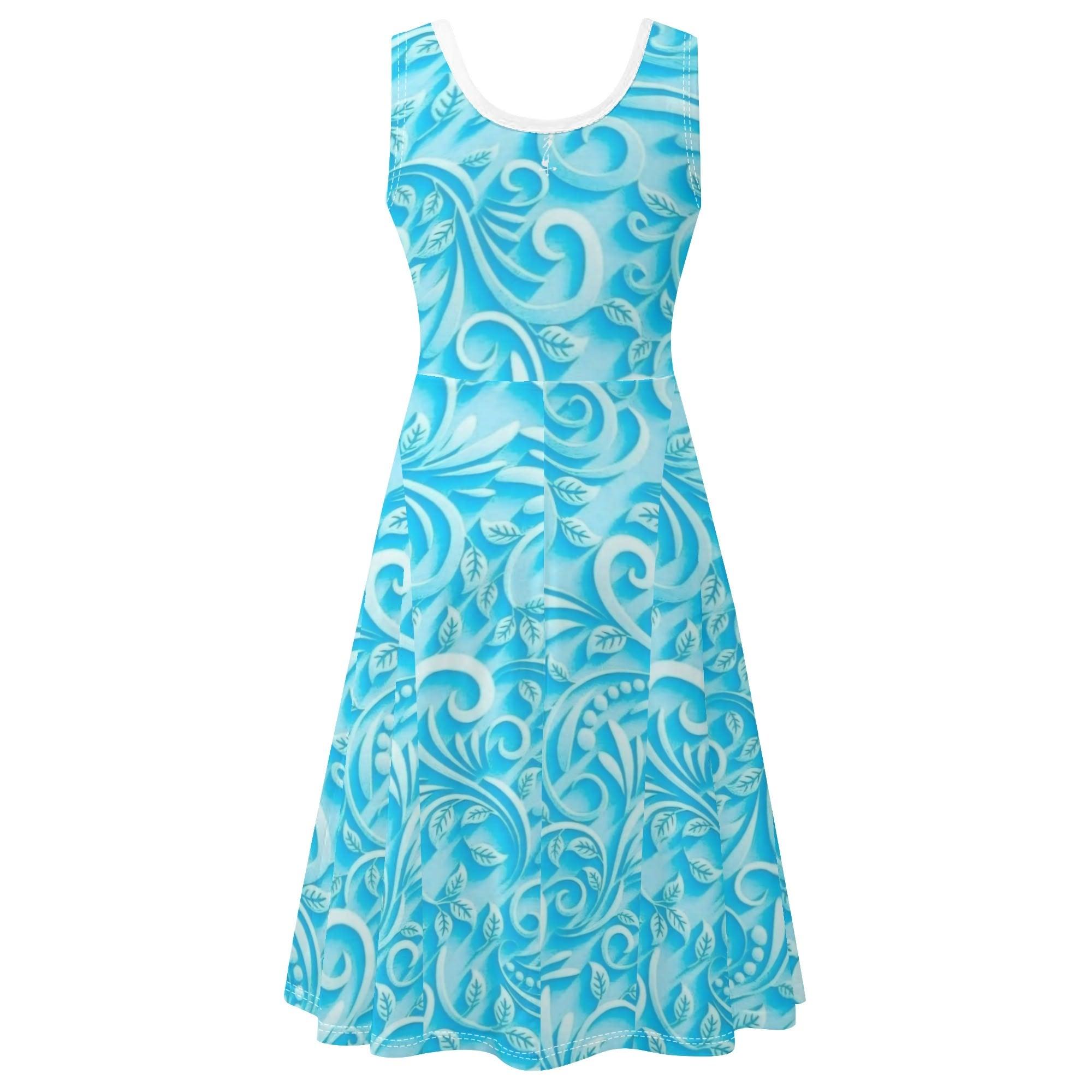 Women's Tank Mini Wrap Round Sleeveless Sundress - MES...Where