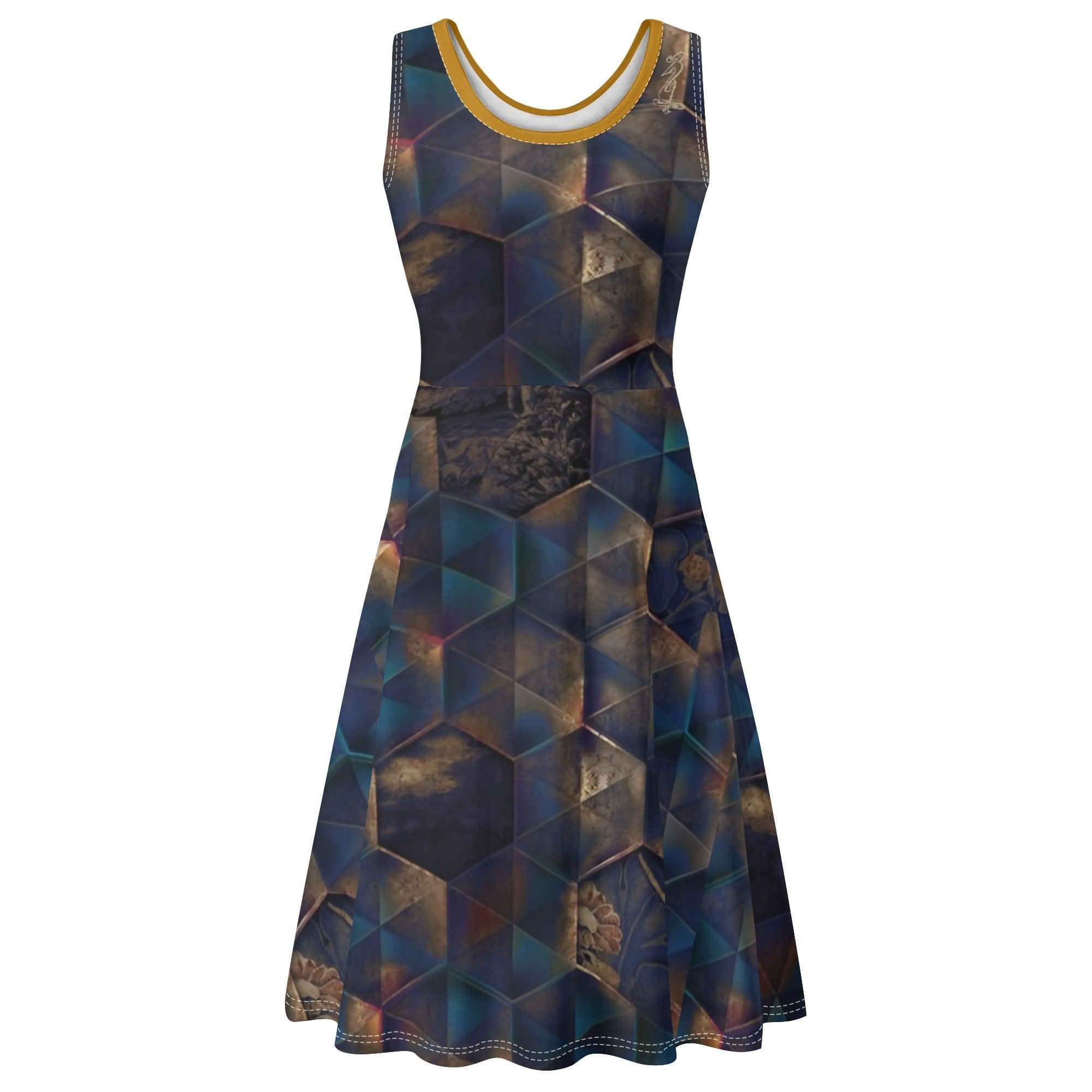 Women's Tank Mini Wrap Round Sleeveless Sundress - MES...Where