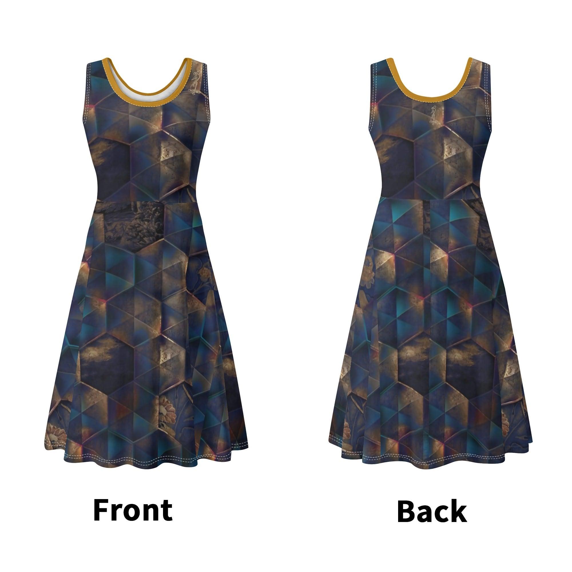 Women's Tank Mini Wrap Round Sleeveless Sundress - MES...Where