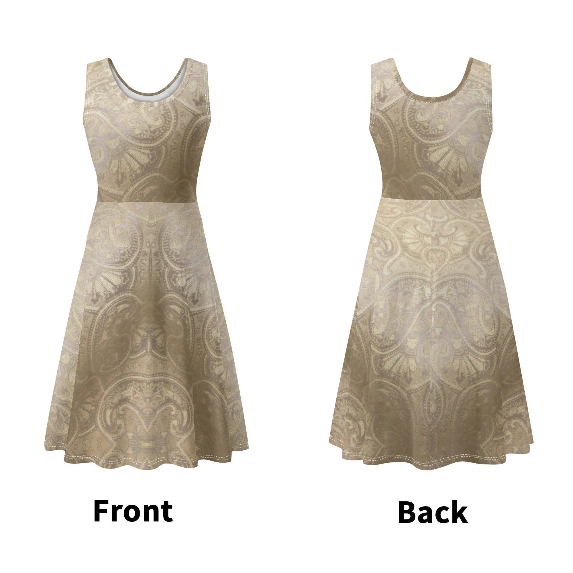 Women's Tank Mini Wrap Round Sleeveless Sundress - MES...Where