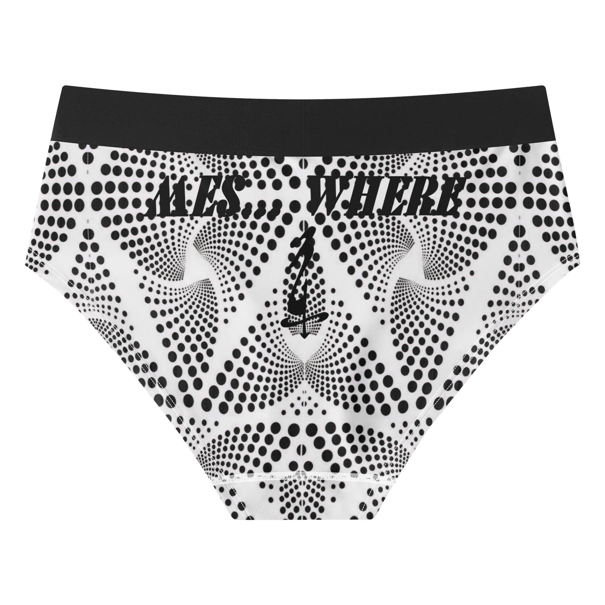 Women's Mid Waisted Briefs - MES...Where