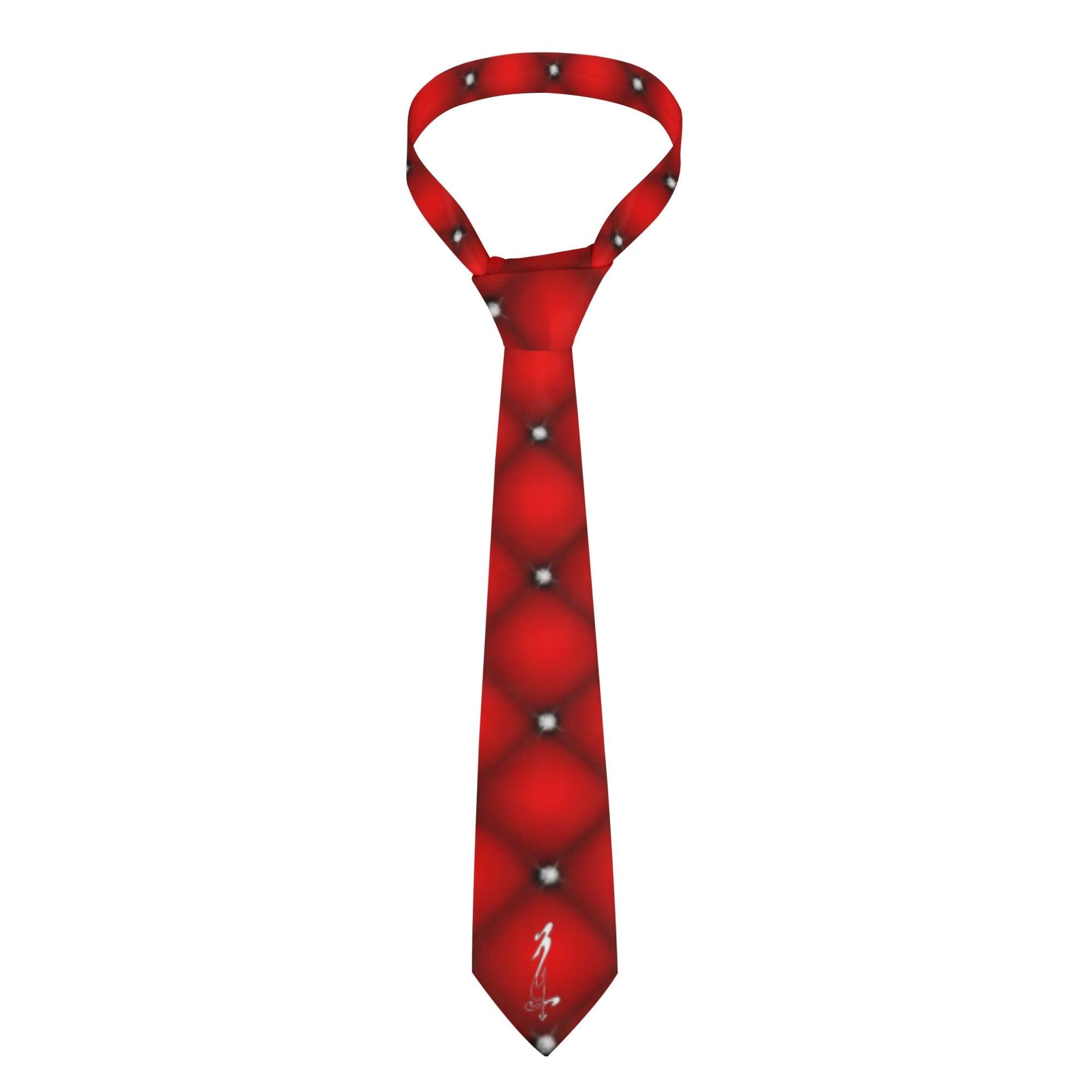 Men's Over Print Unisex Necktie - MES...Where