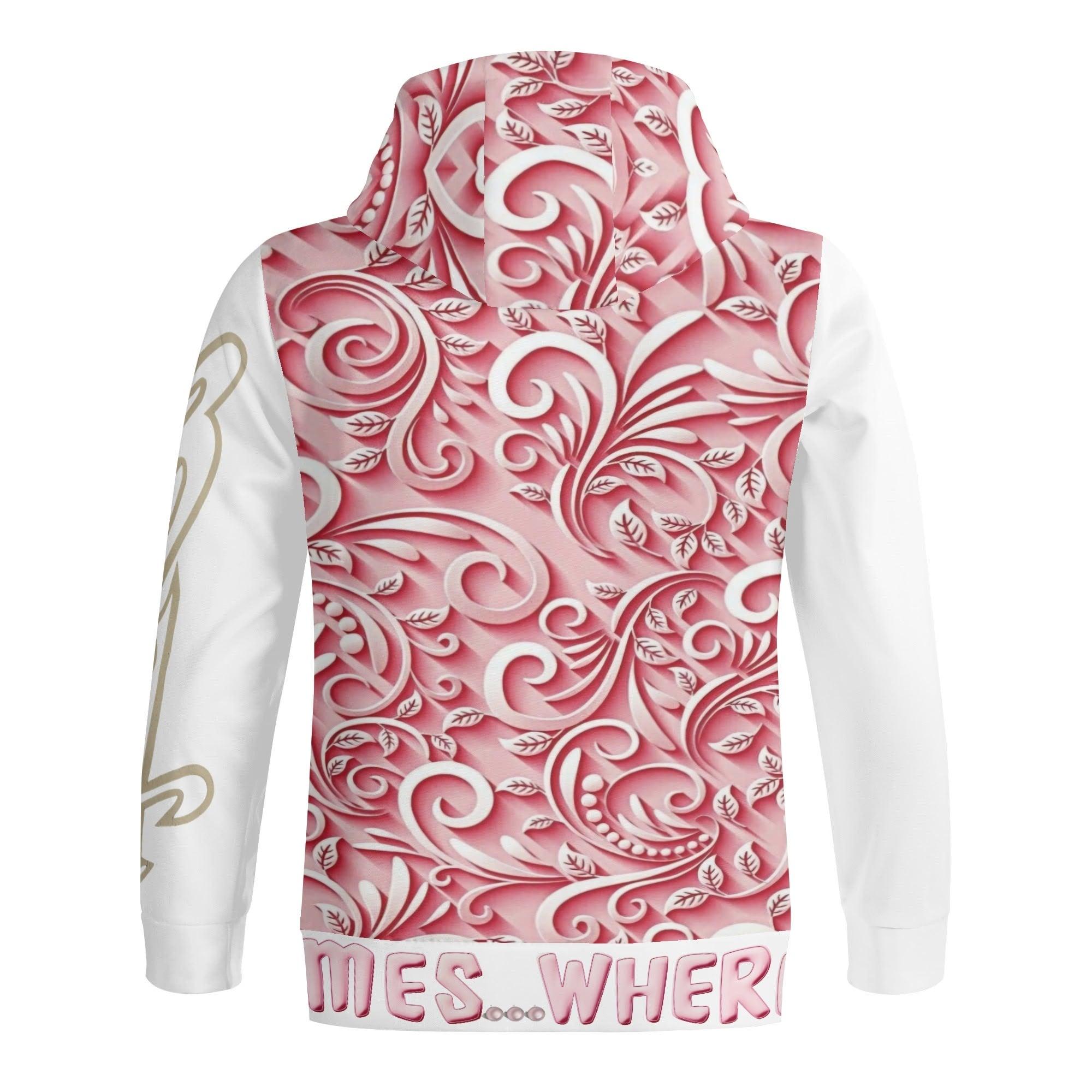 Unisex Women's Full Zip Turtleneck Hoodie Streetwear - MES...Where