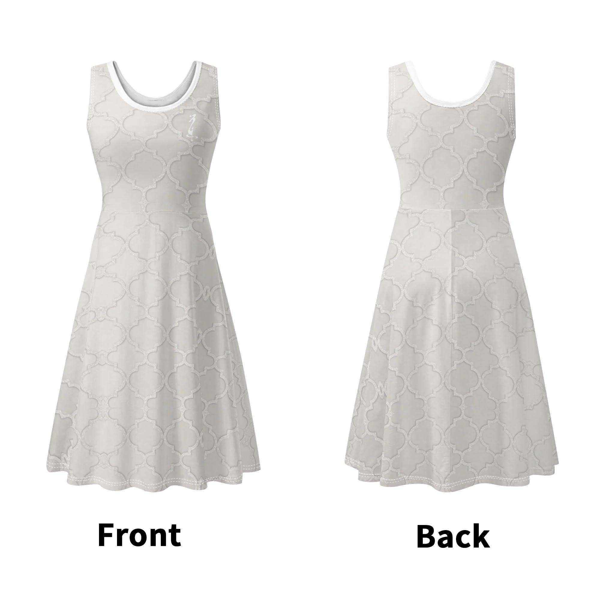 Women's Tank Mini Wrap Round Sleeveless Sundress - MES...Where