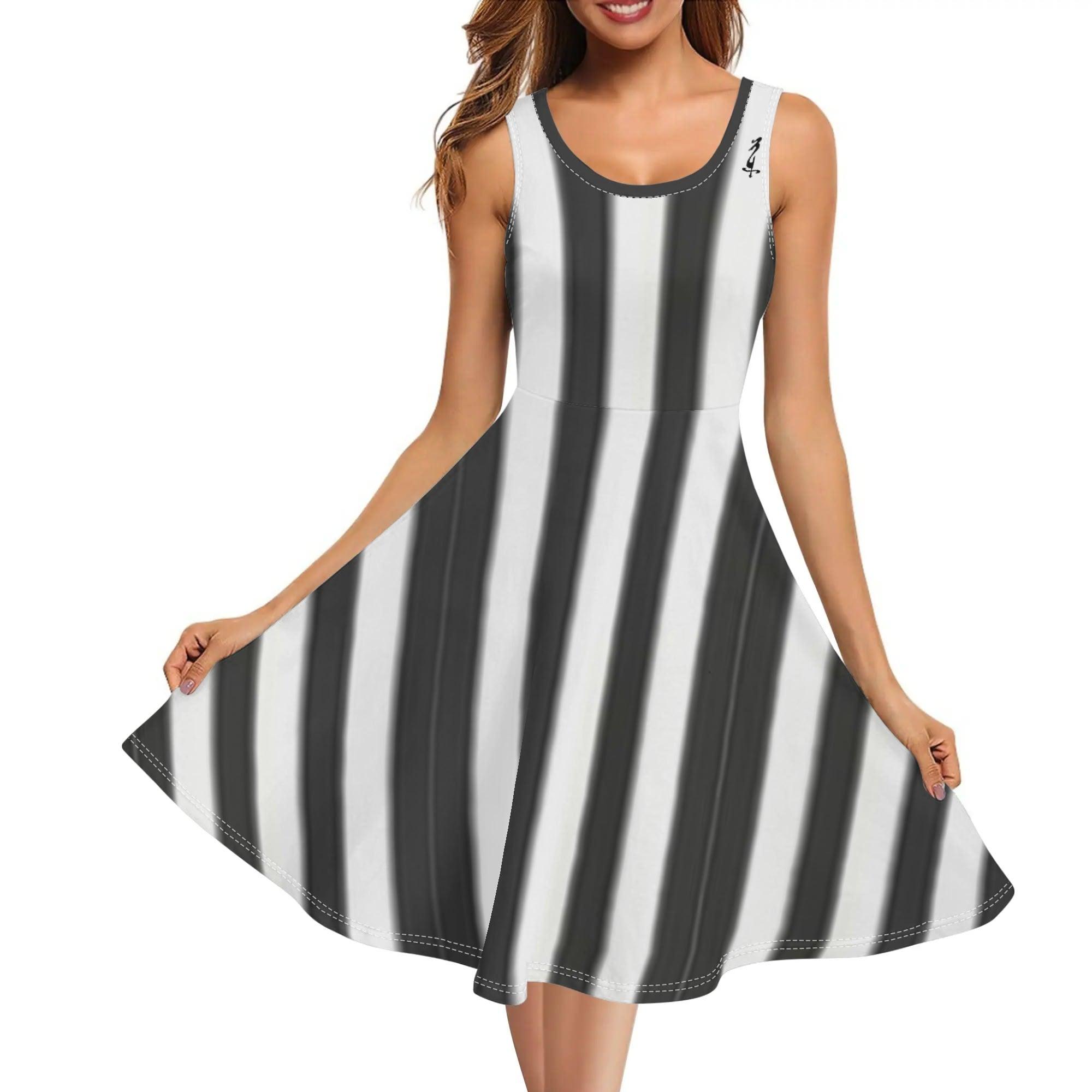 Women's Tank Mini Wrap Round Sleeveless Sundress - MES...Where