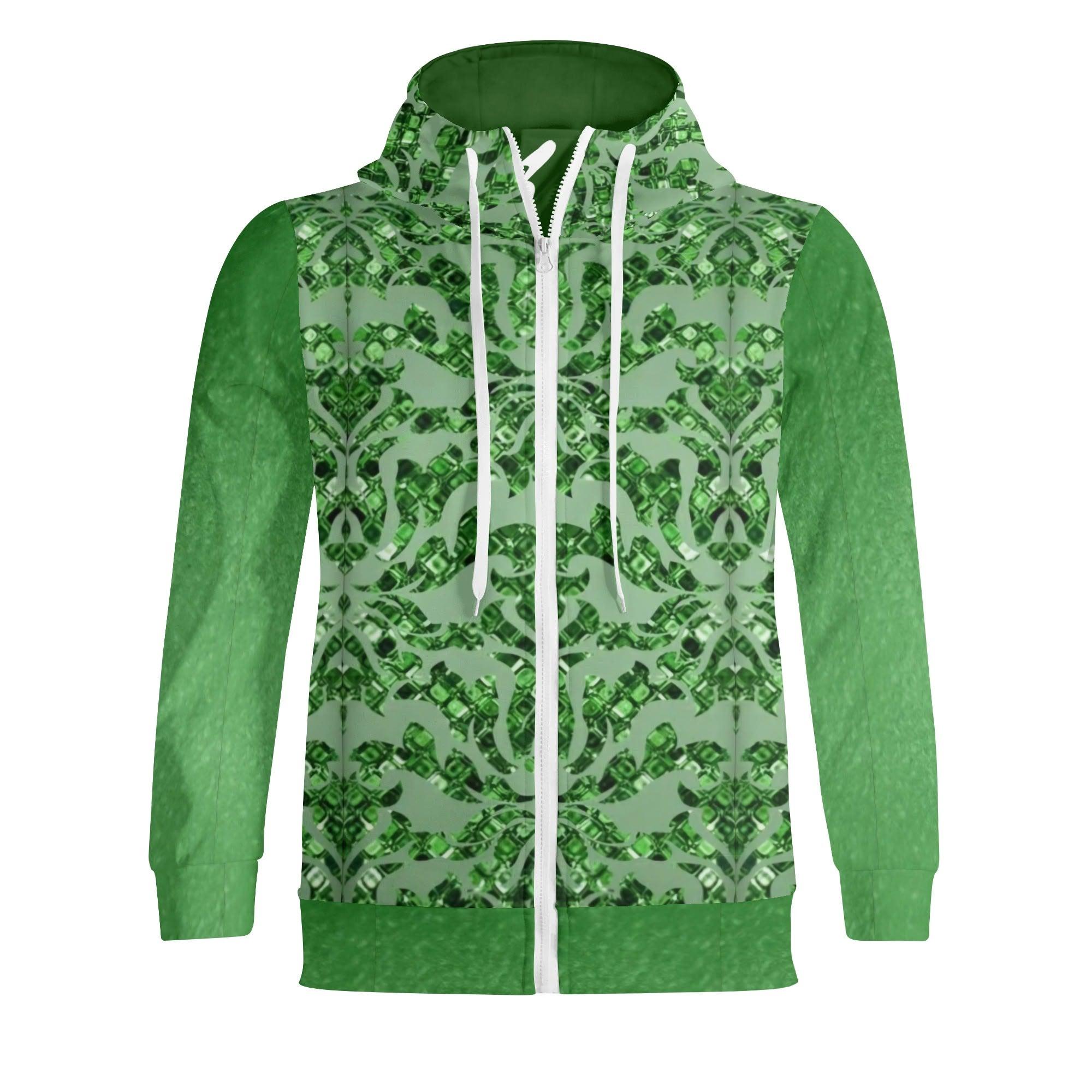 Women's Full Zip Turtleneck Hoodie Streetwear - MES...Where