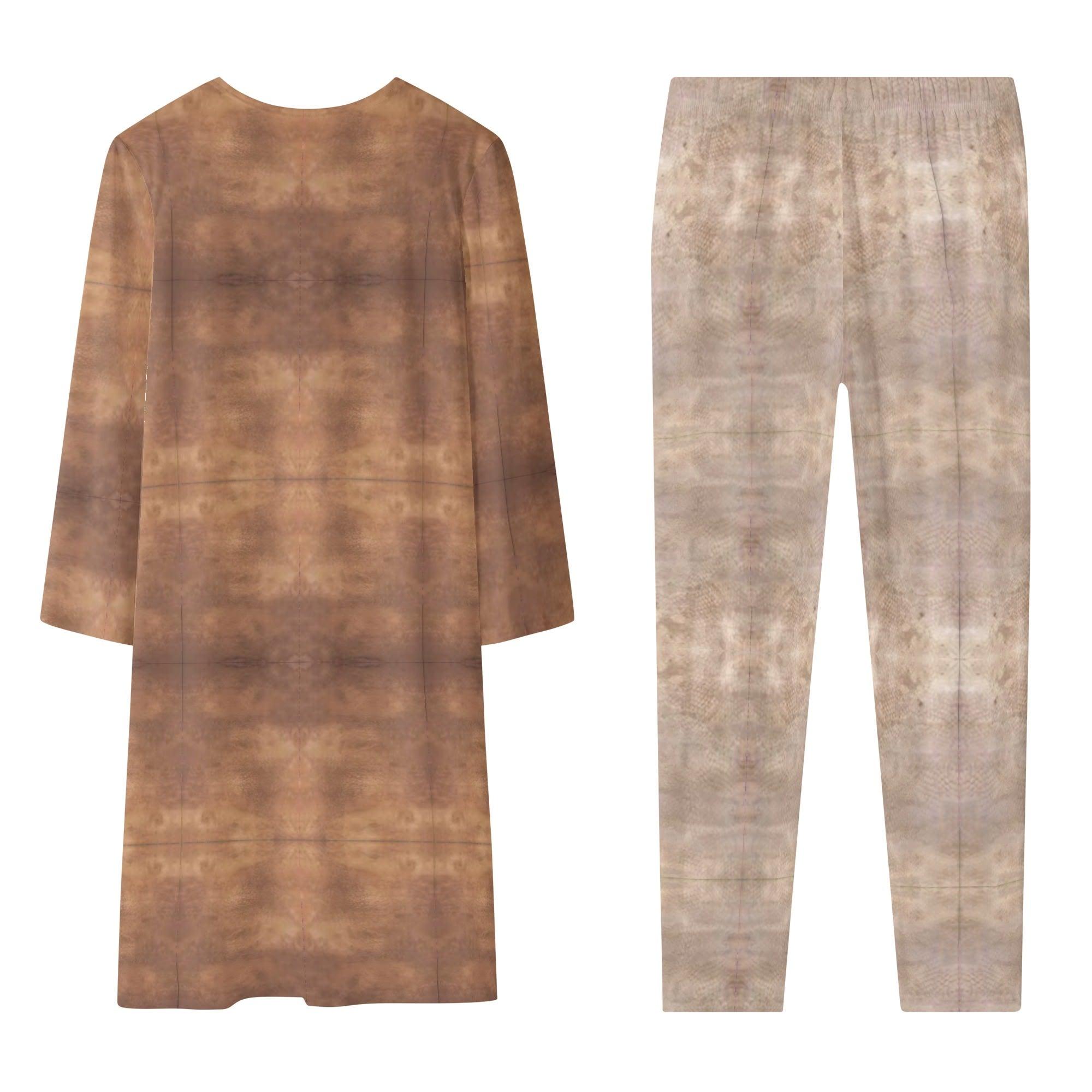 Women's Long Sleeve Cardigan and Leggings 2pcs - MES...Where