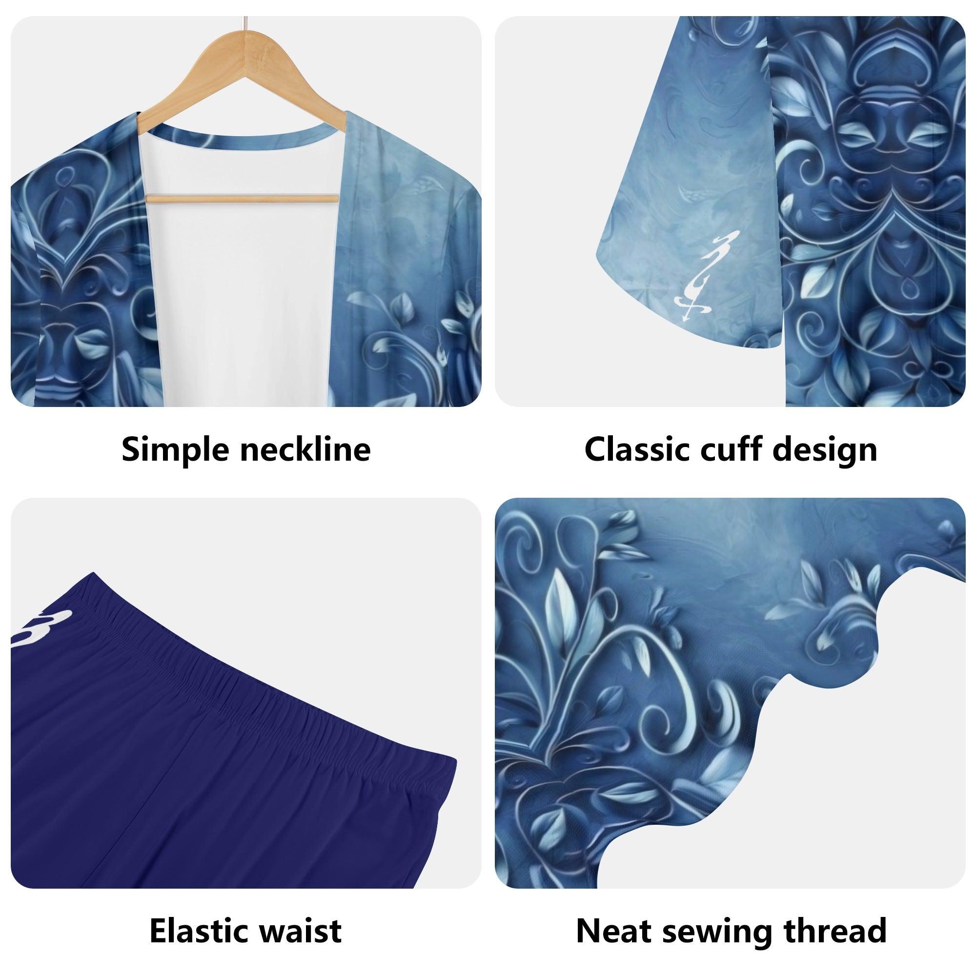 Women's Long Sleeve Cardigan and Leggings 2pcs - MES...Where