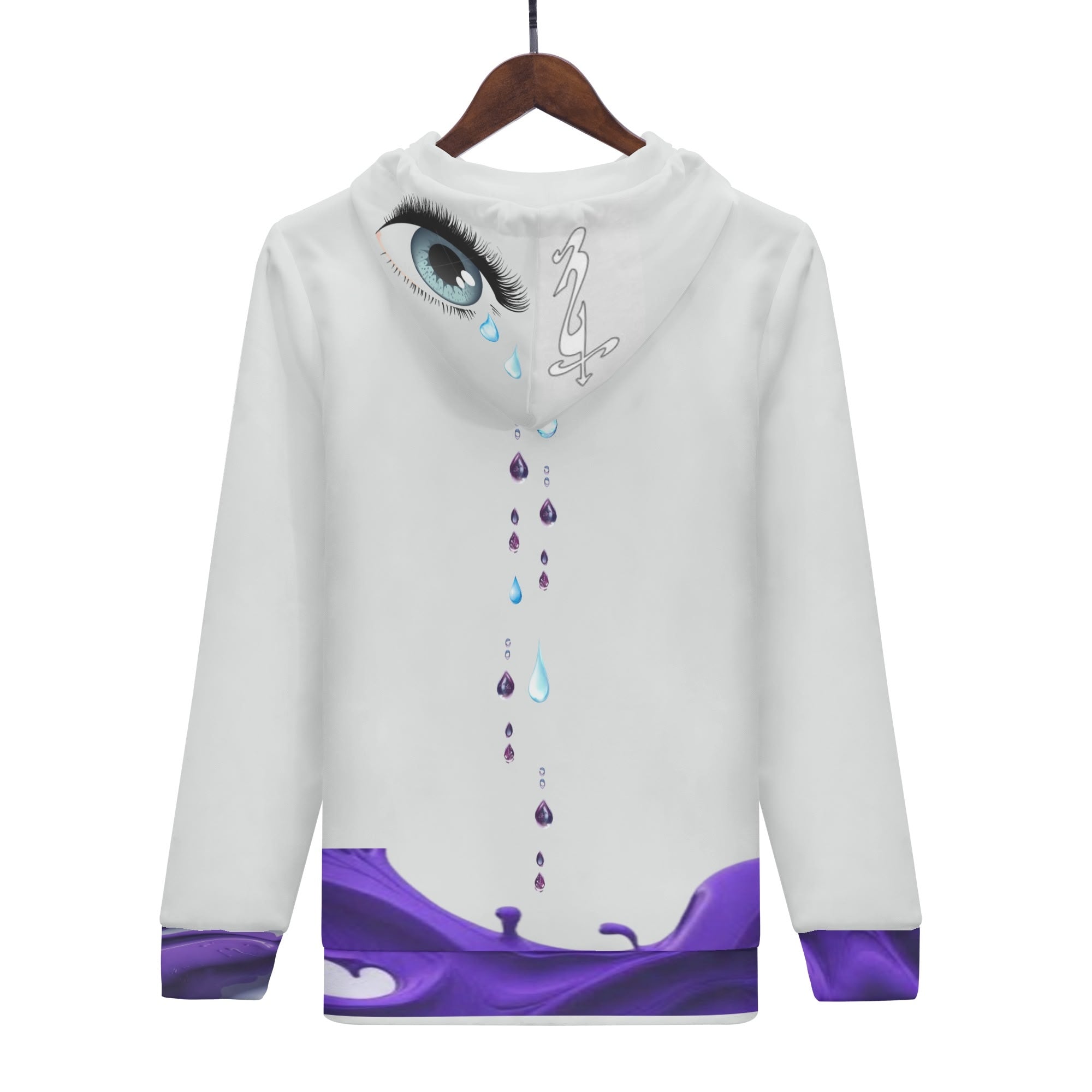 Womens Classic Zip Up Hoodie Jacket