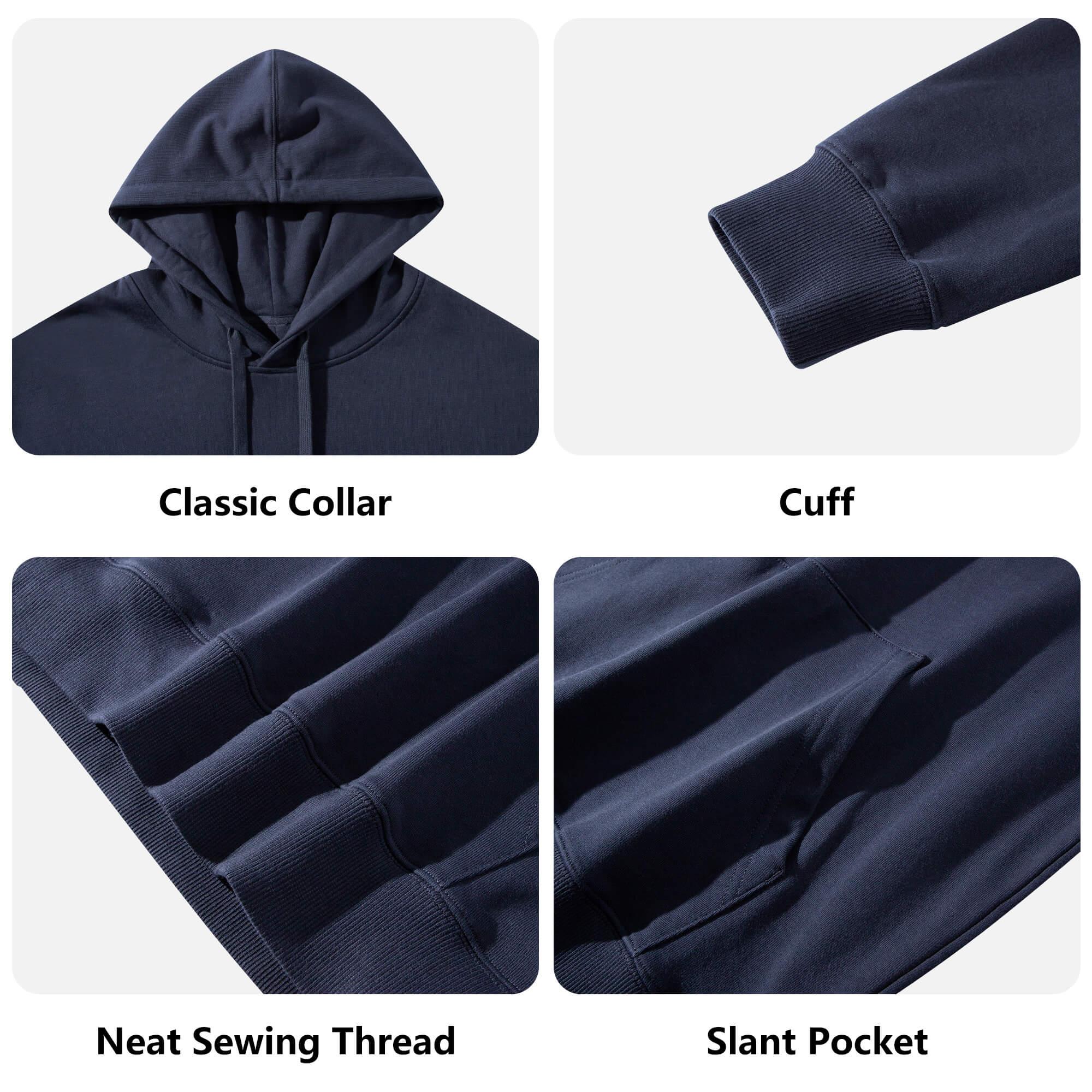 Unisex Front & Back Printing Cotton Hoodie - MES...Where