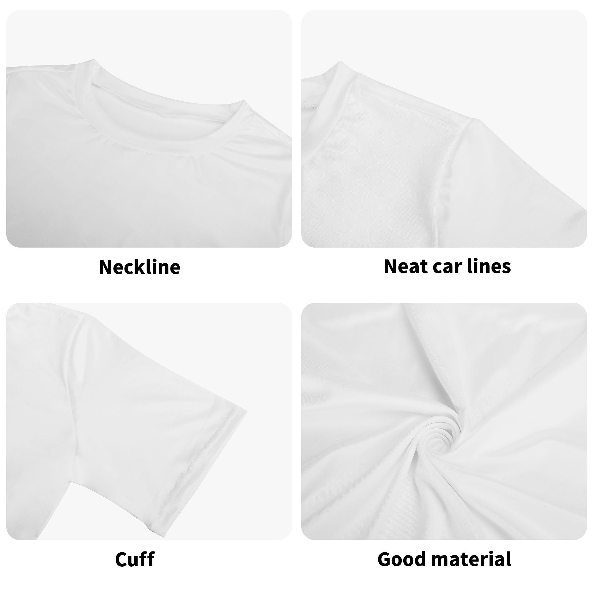 Women's Short Sleeve Casual All Over Print Long Dress - MES...Where