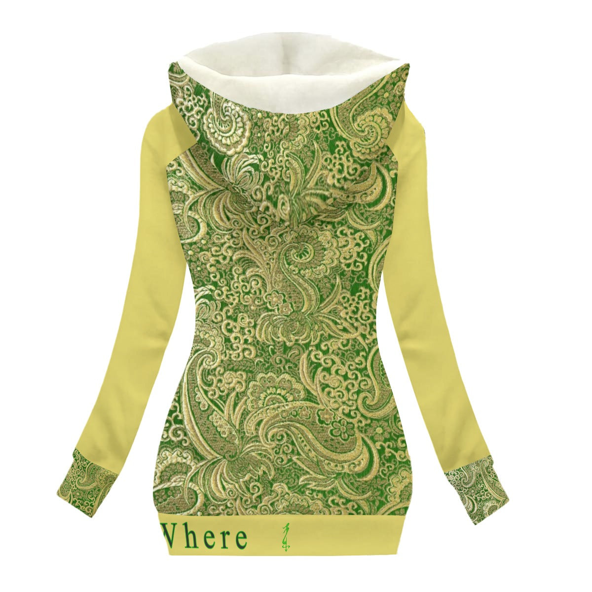 Women's Long Jacket With Fleece Lining