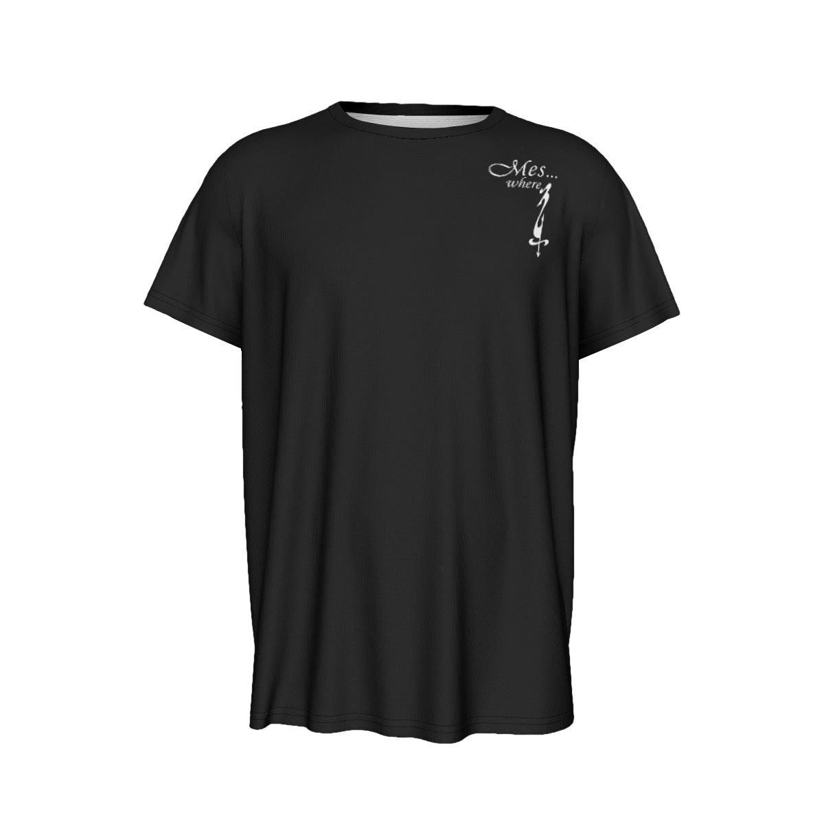Women's MES...Where Round Neck Short Sleeve T-Shirt