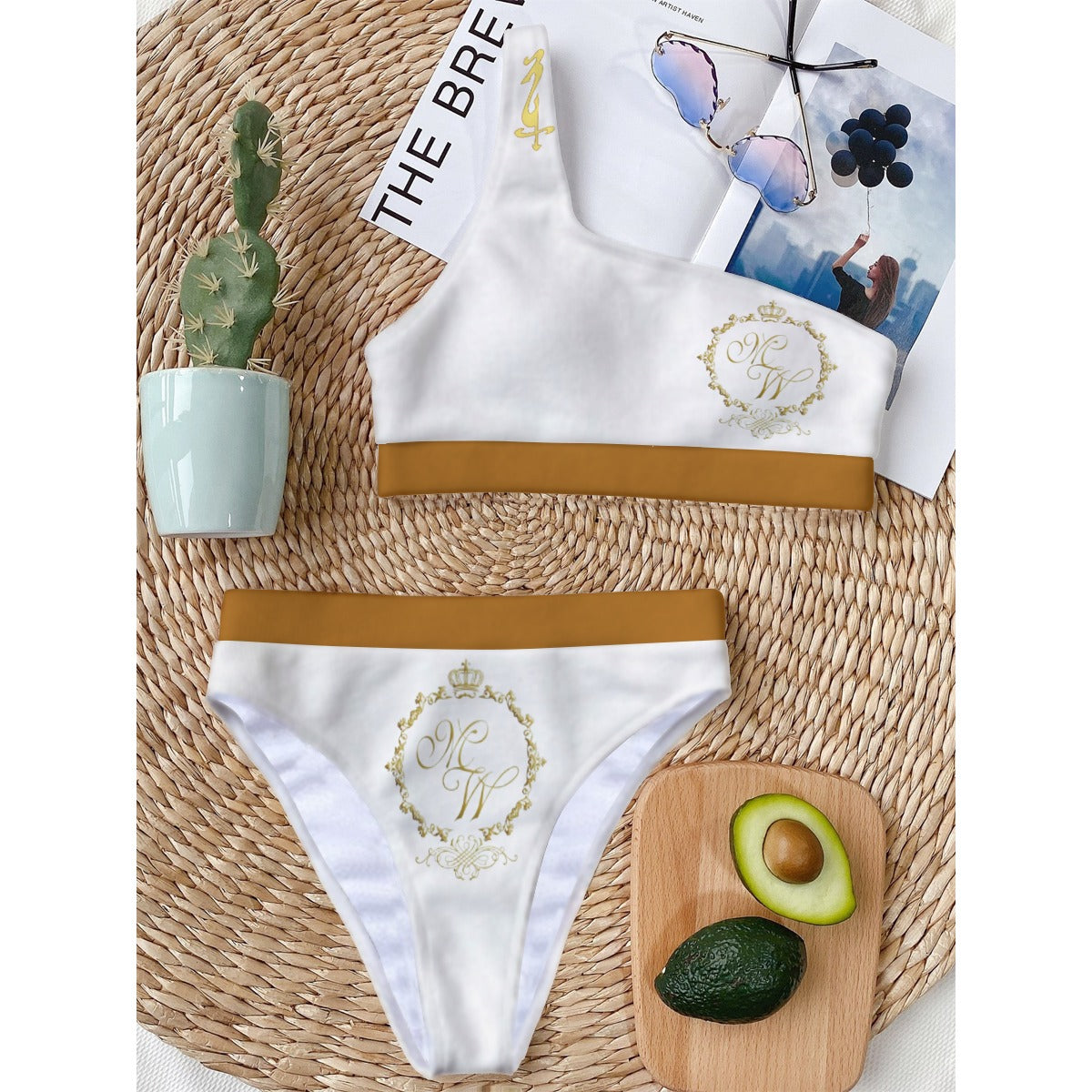 Women's Bikini With Single Shoulder