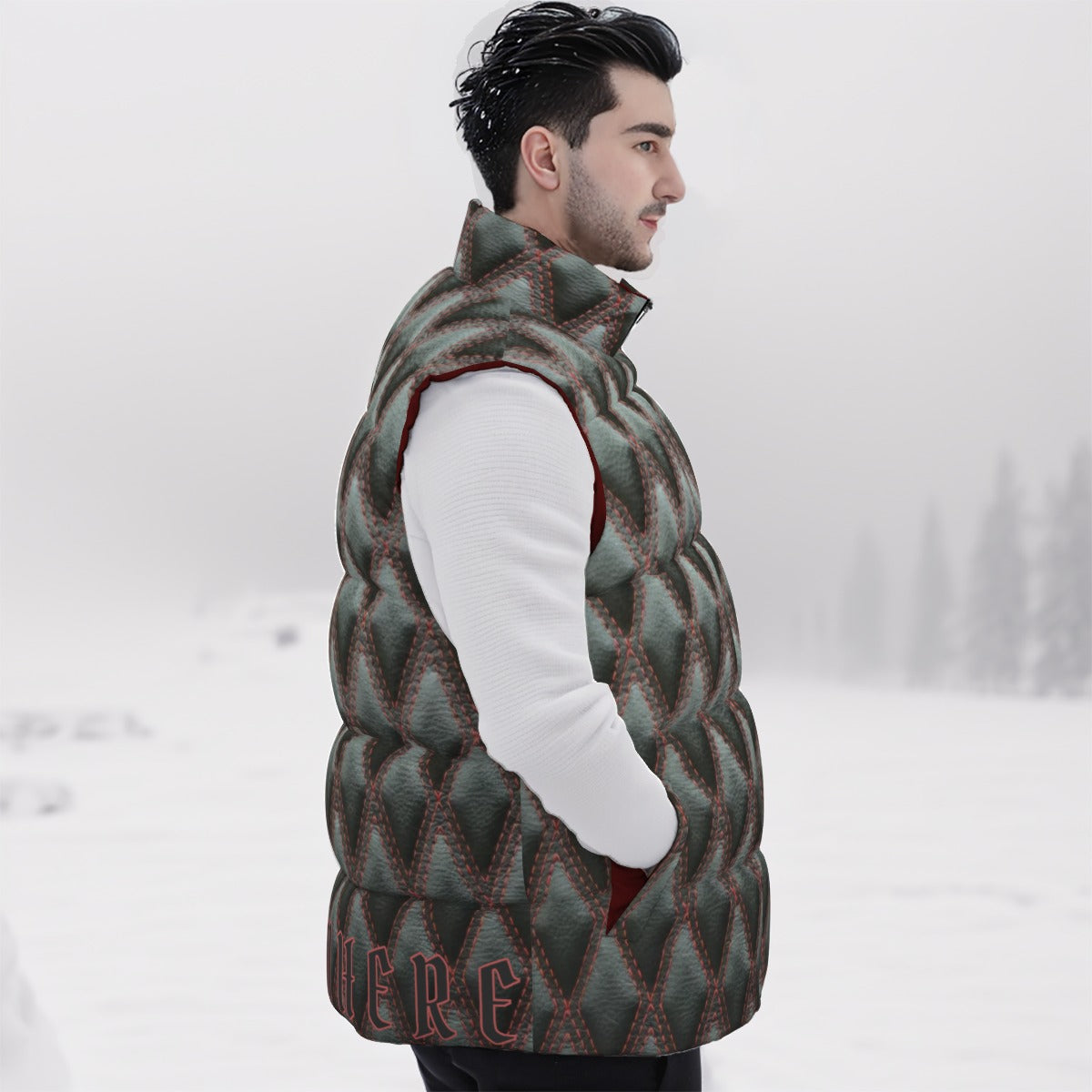 Men's Puffy Down Vest