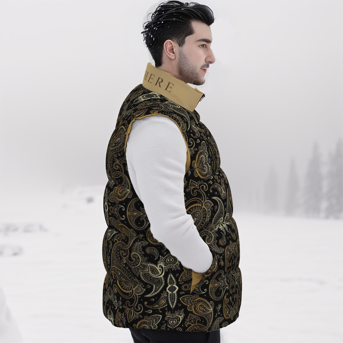Men's Puffy Down Vest