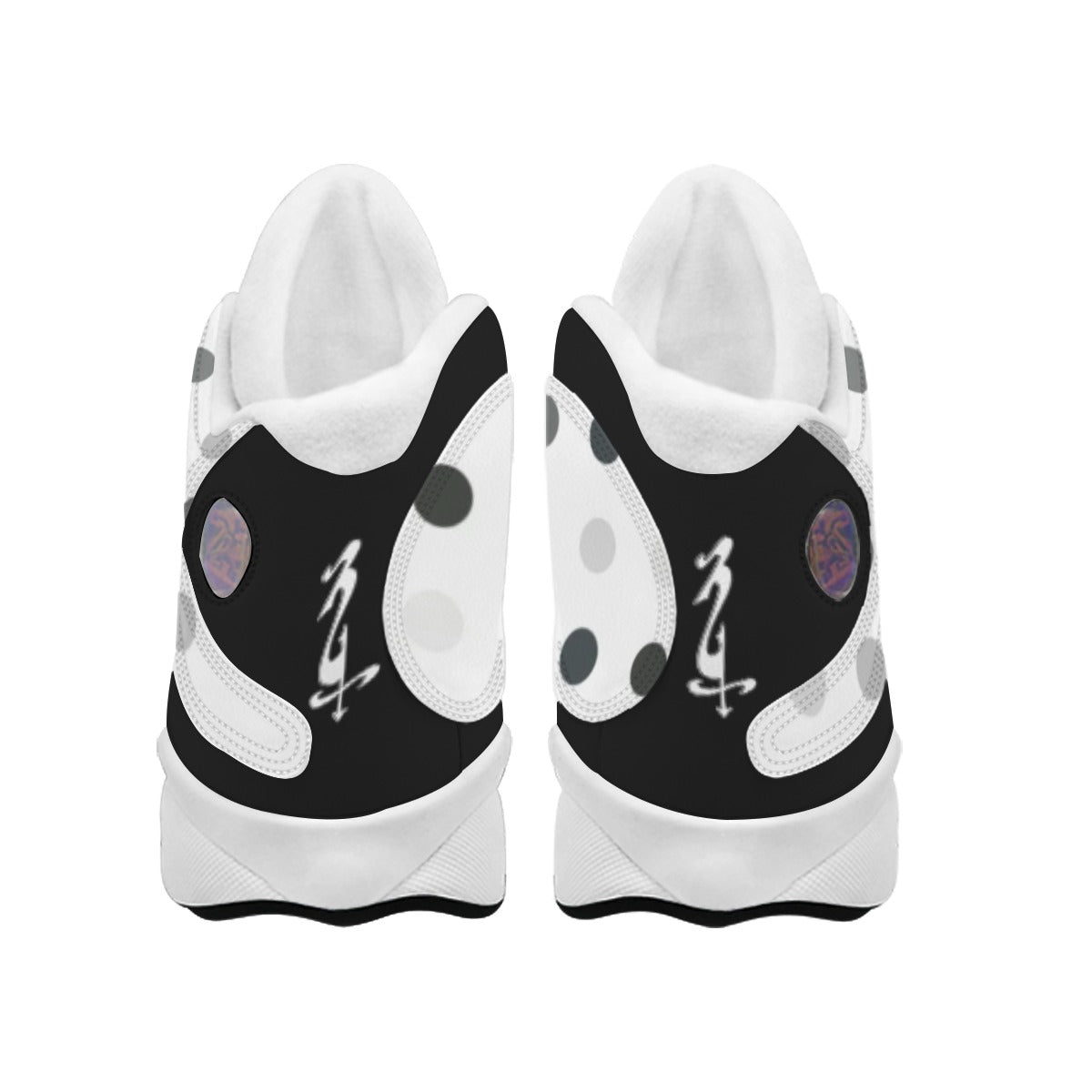 Men's Curved Basketball Shoes With Thick Soles