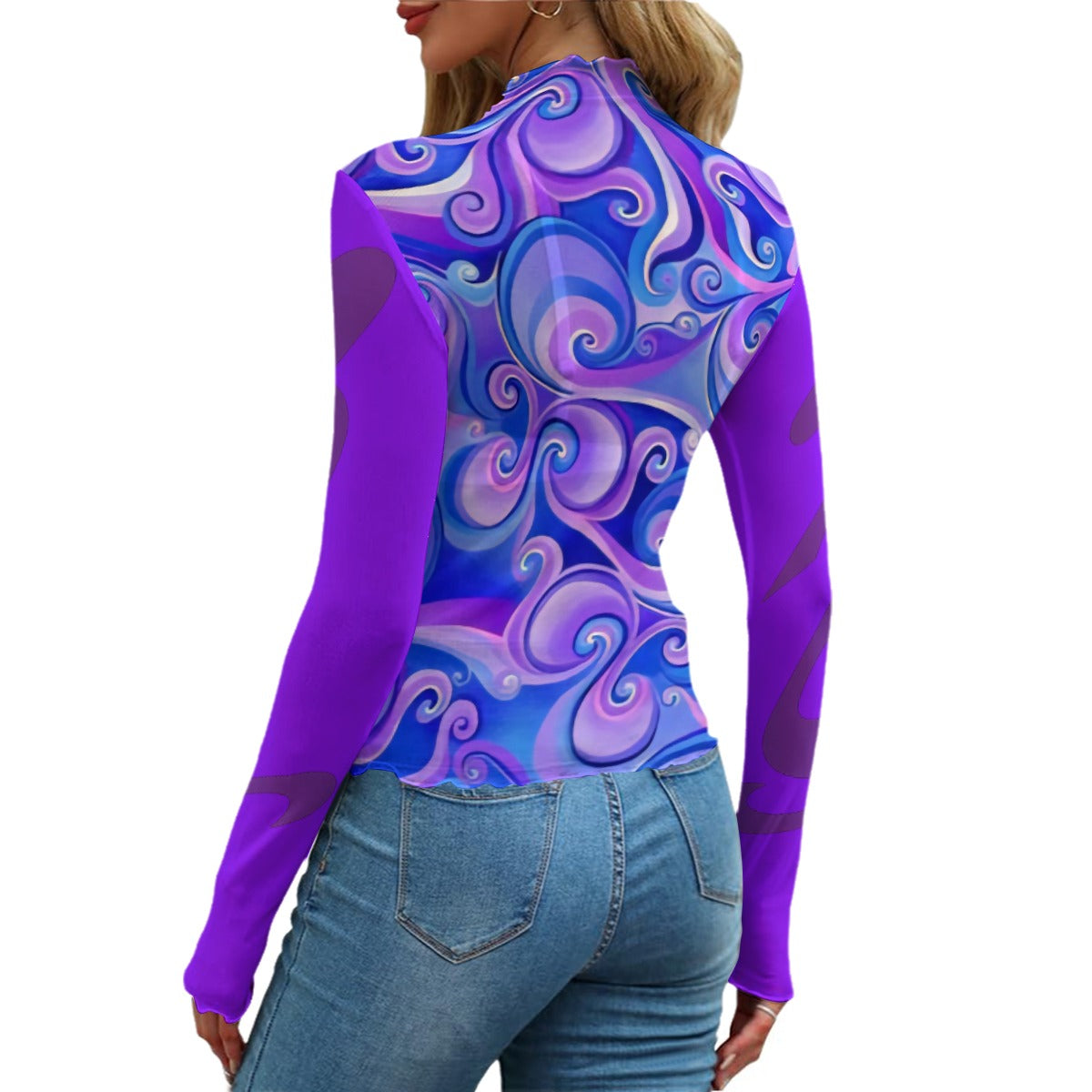 Women's Sheer Mesh T-shirt