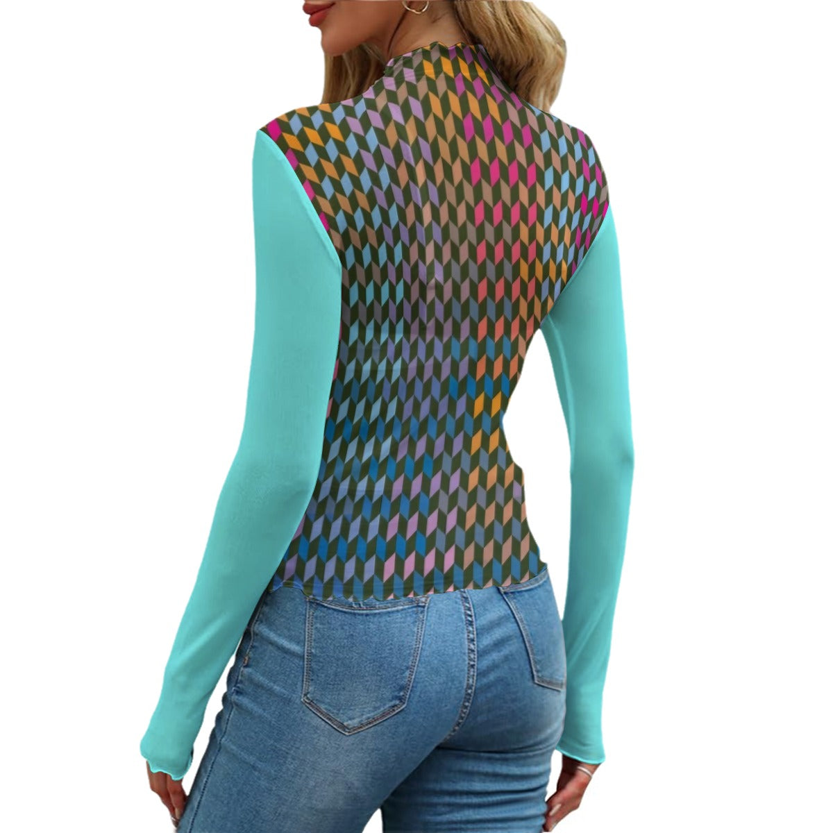 Women's Sheer Mesh T-shirt