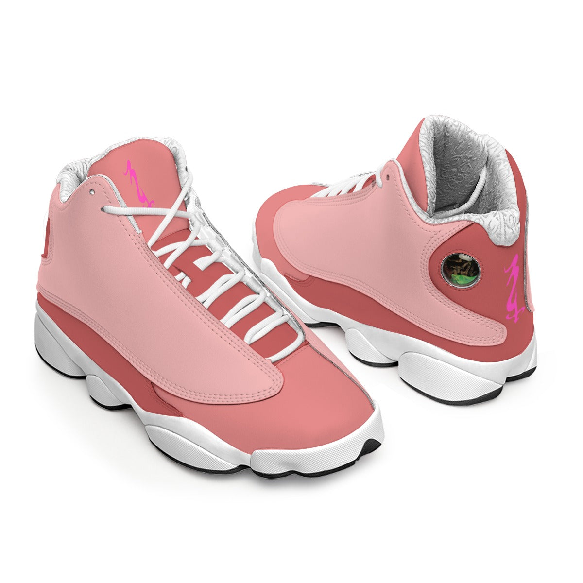 Women's Curved Basketball Shoes With Thick Soles