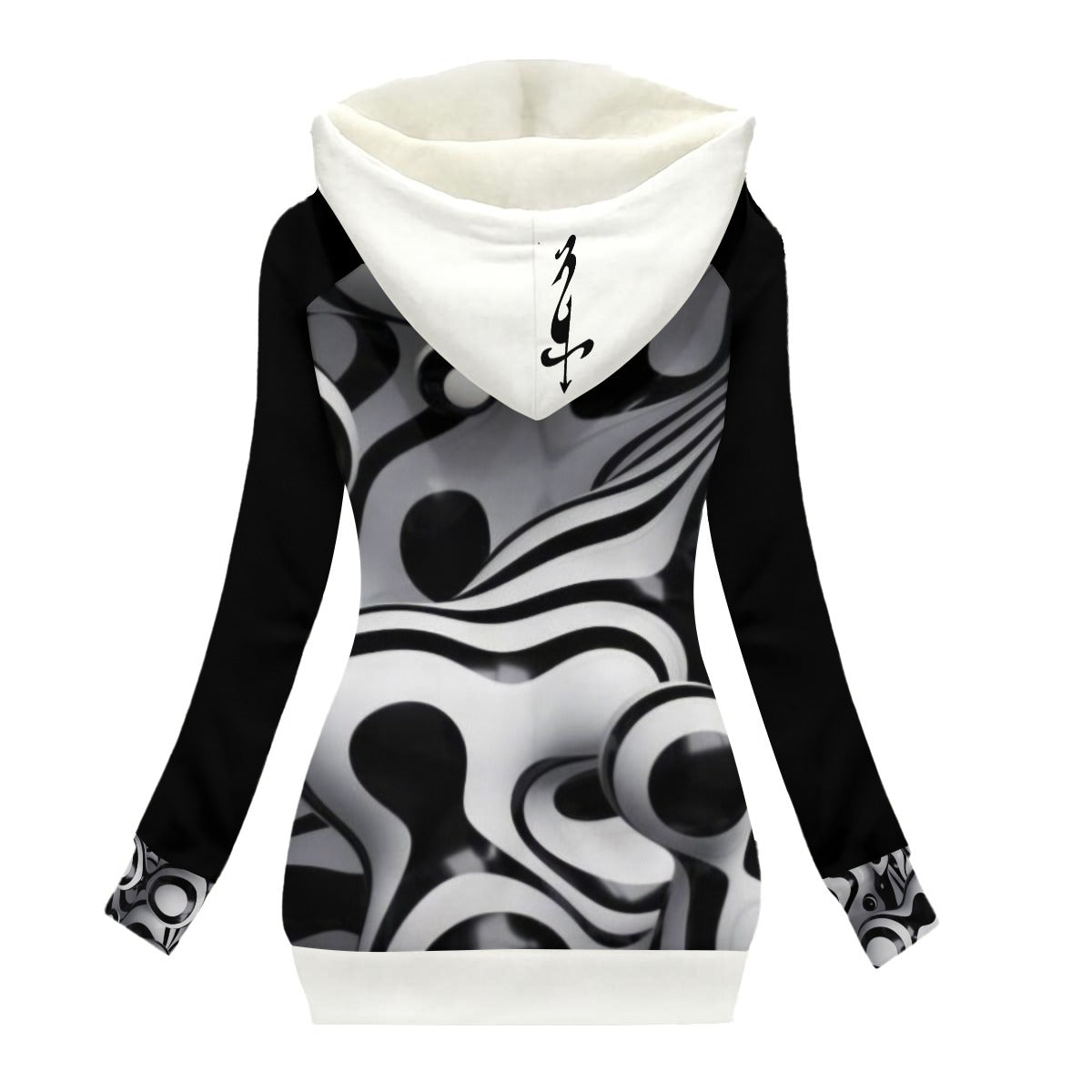 Women's Long Jacket With Fleece Lining