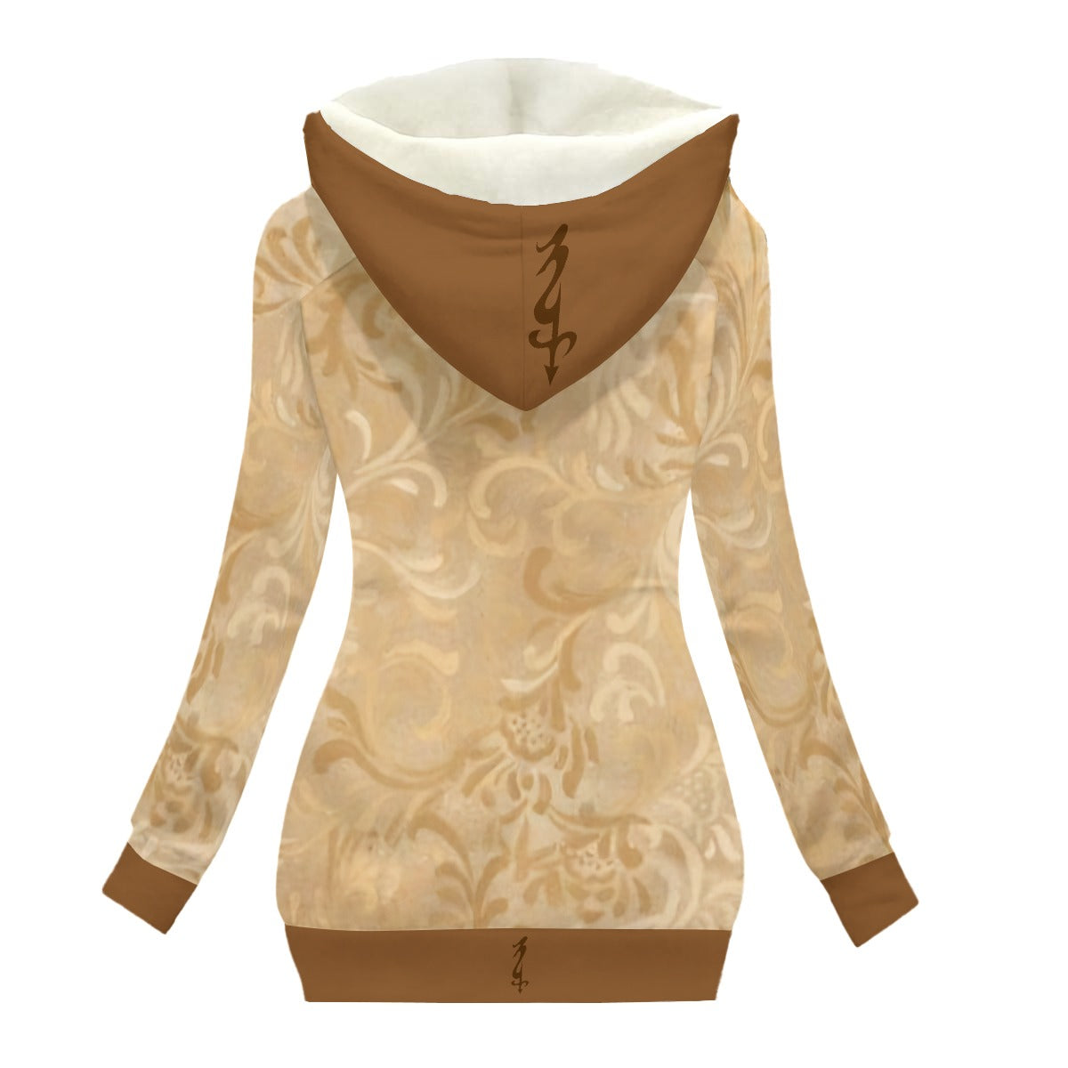 Women's Long Jacket With Fleece Lining