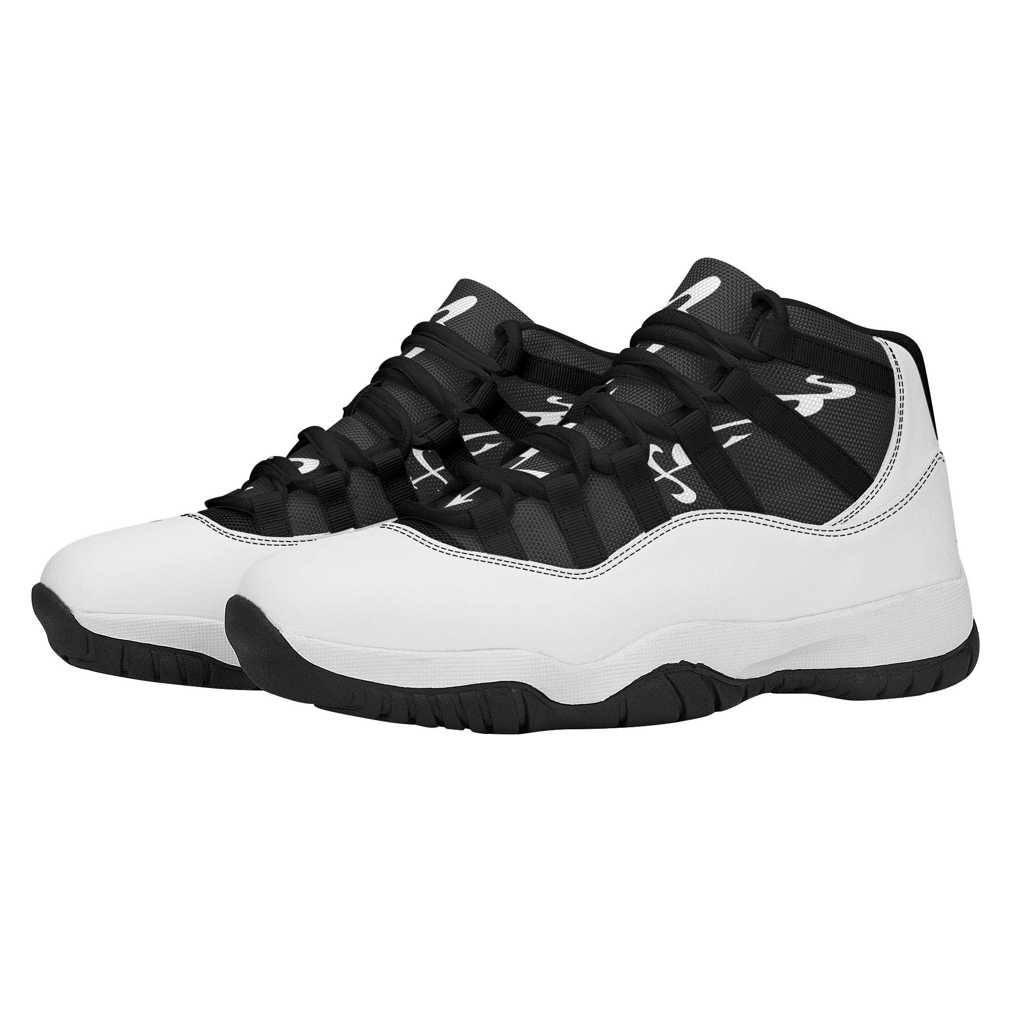 The Run Around ~ Women's Upgraded High Top Retro Basketball Sneakers - MES...Where